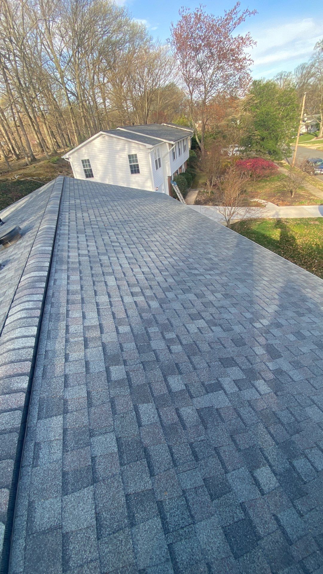 West Springfield: Residential Roof Replacement with CertainTeed Landmark in Colonial Slate by RM Banning, Inc.
