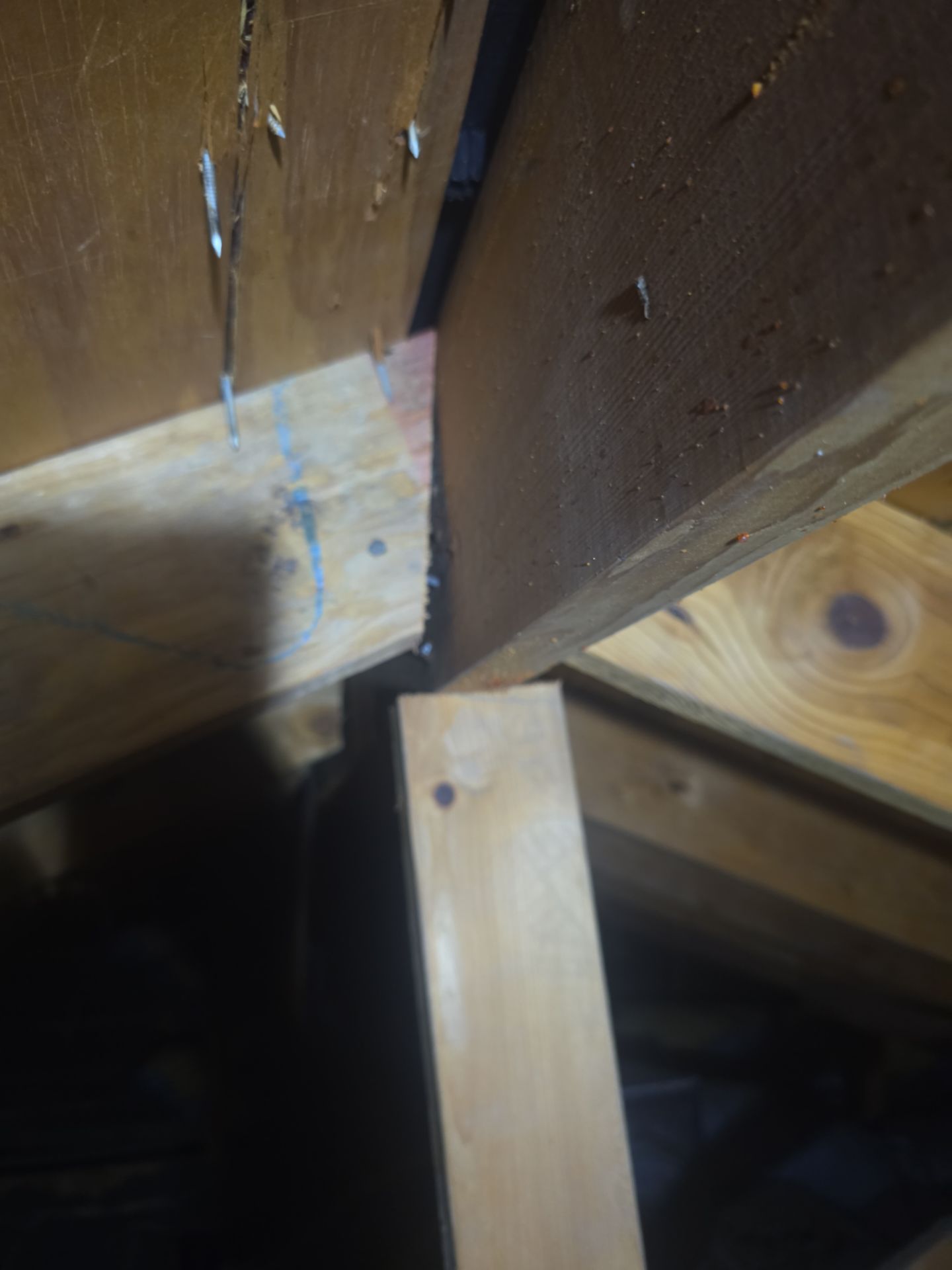Structural and roof repairs with custom metal work by REPS Austin Area Roofer
