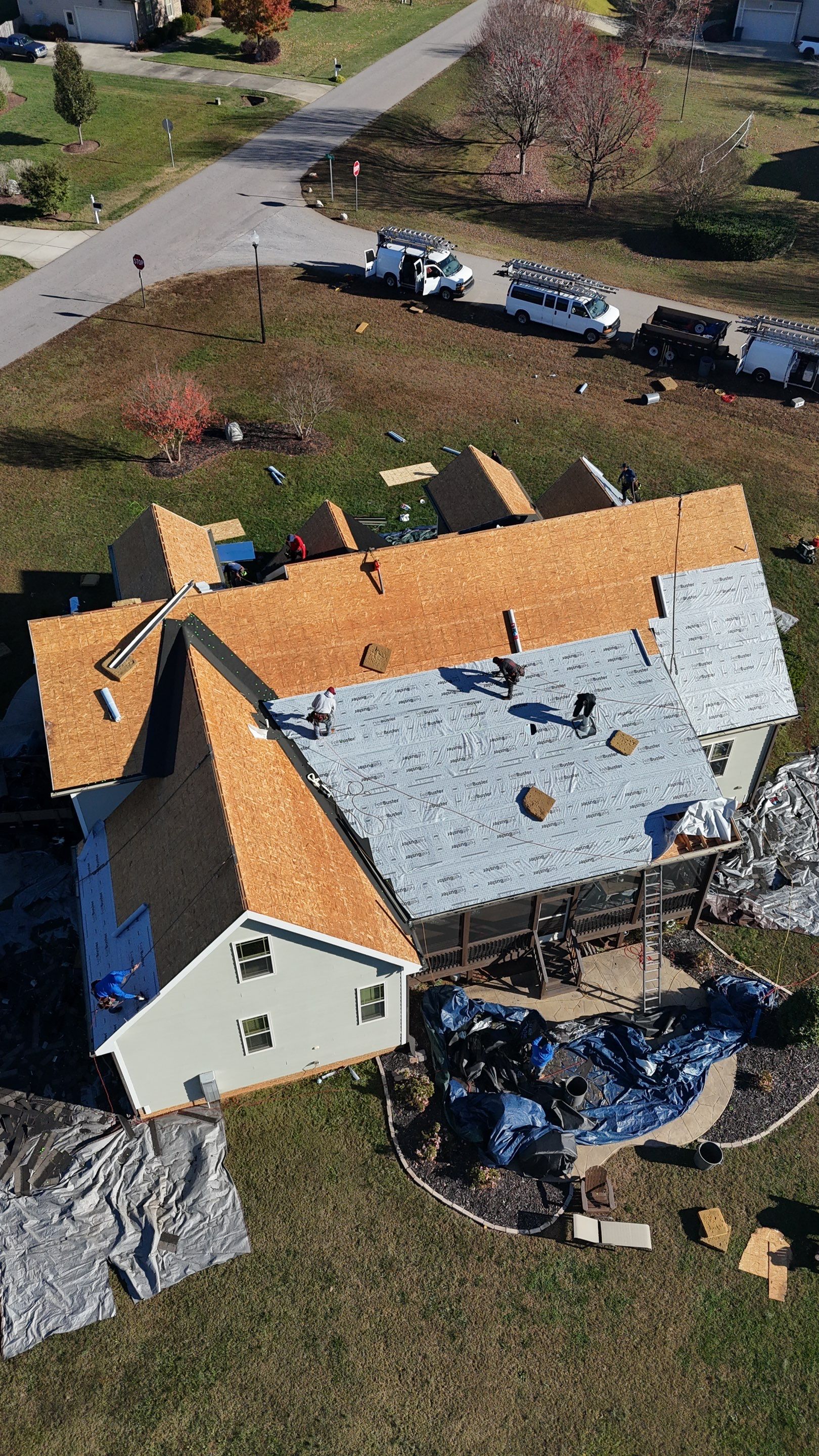 Roof Replacement - GAF Timberline HDZ Barkwood  by Pro Performance Roofing