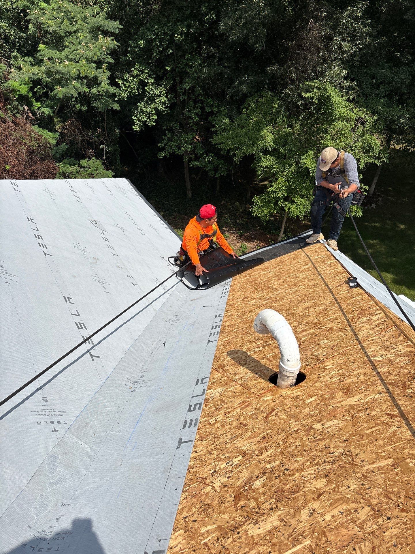Tesla Solar Roof Installation – Richmond VA by American Home Contractors