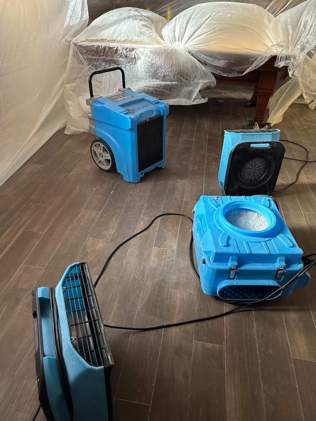 Project in Bloomfield Hills by EzDry Water Mitigation & Property Restoration