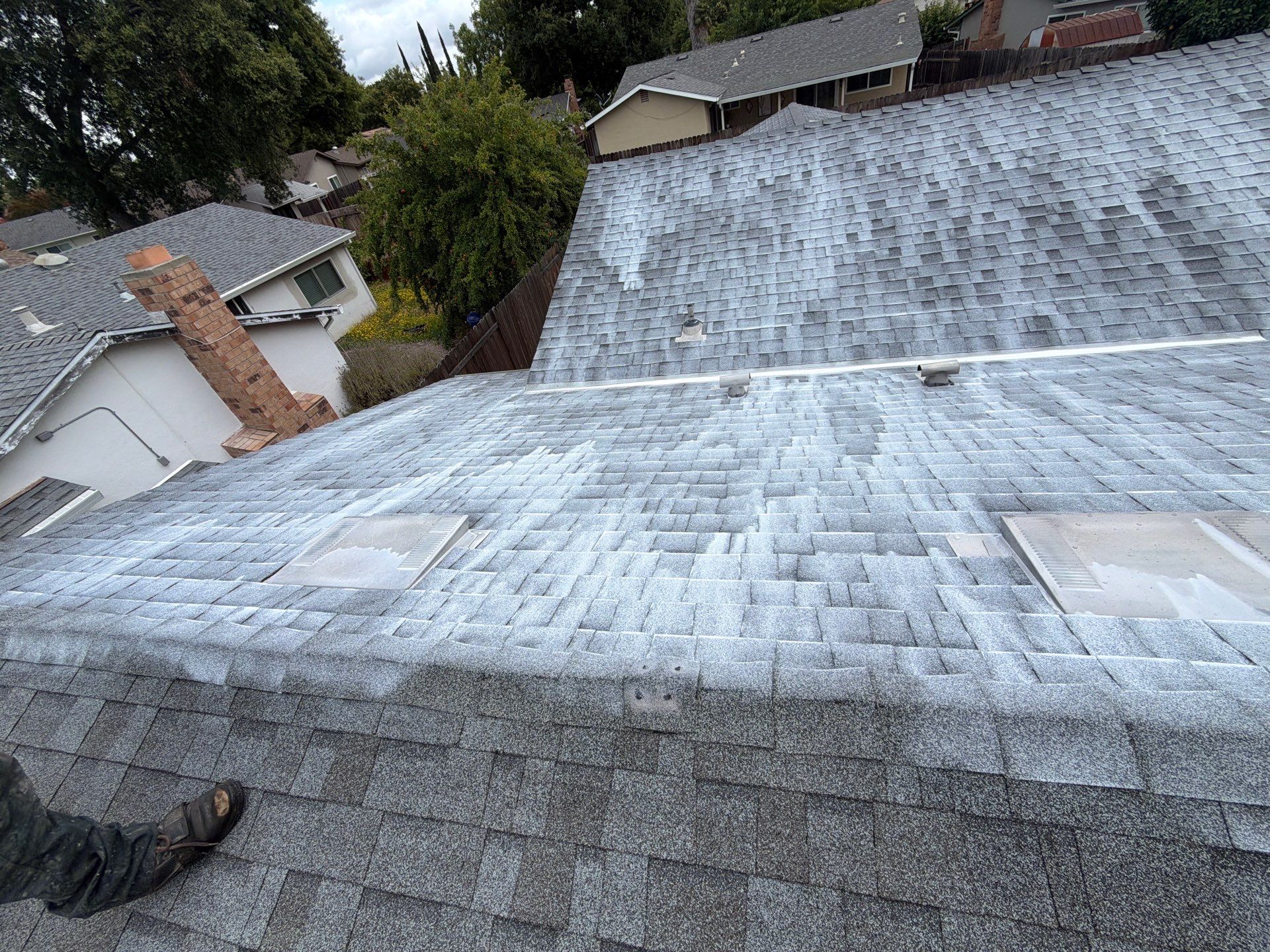 Roof Rejuvenation using Roof Maxx Treatment by Roof Maxx of Folsom