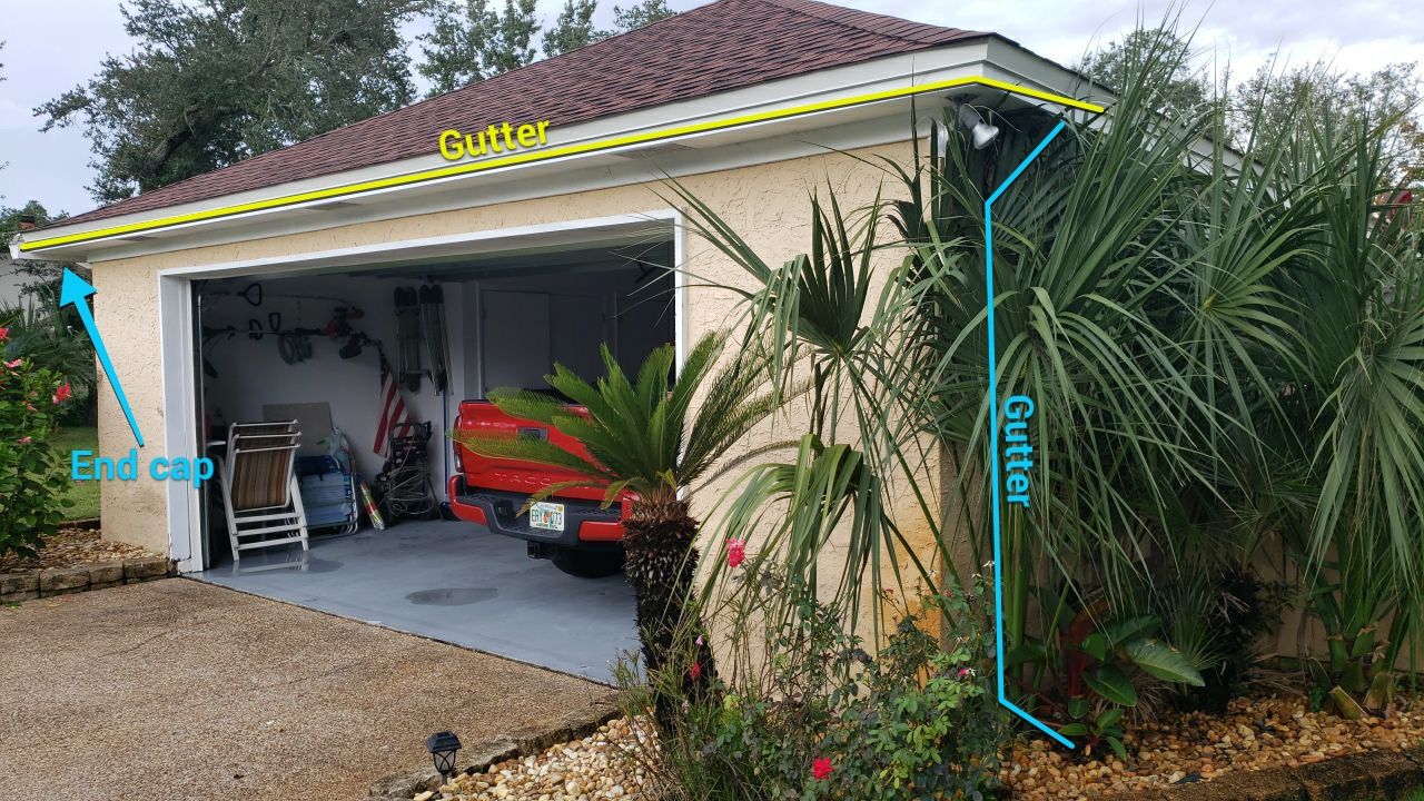 Gutter Installation using K-Style Gutters by Gutter Professors