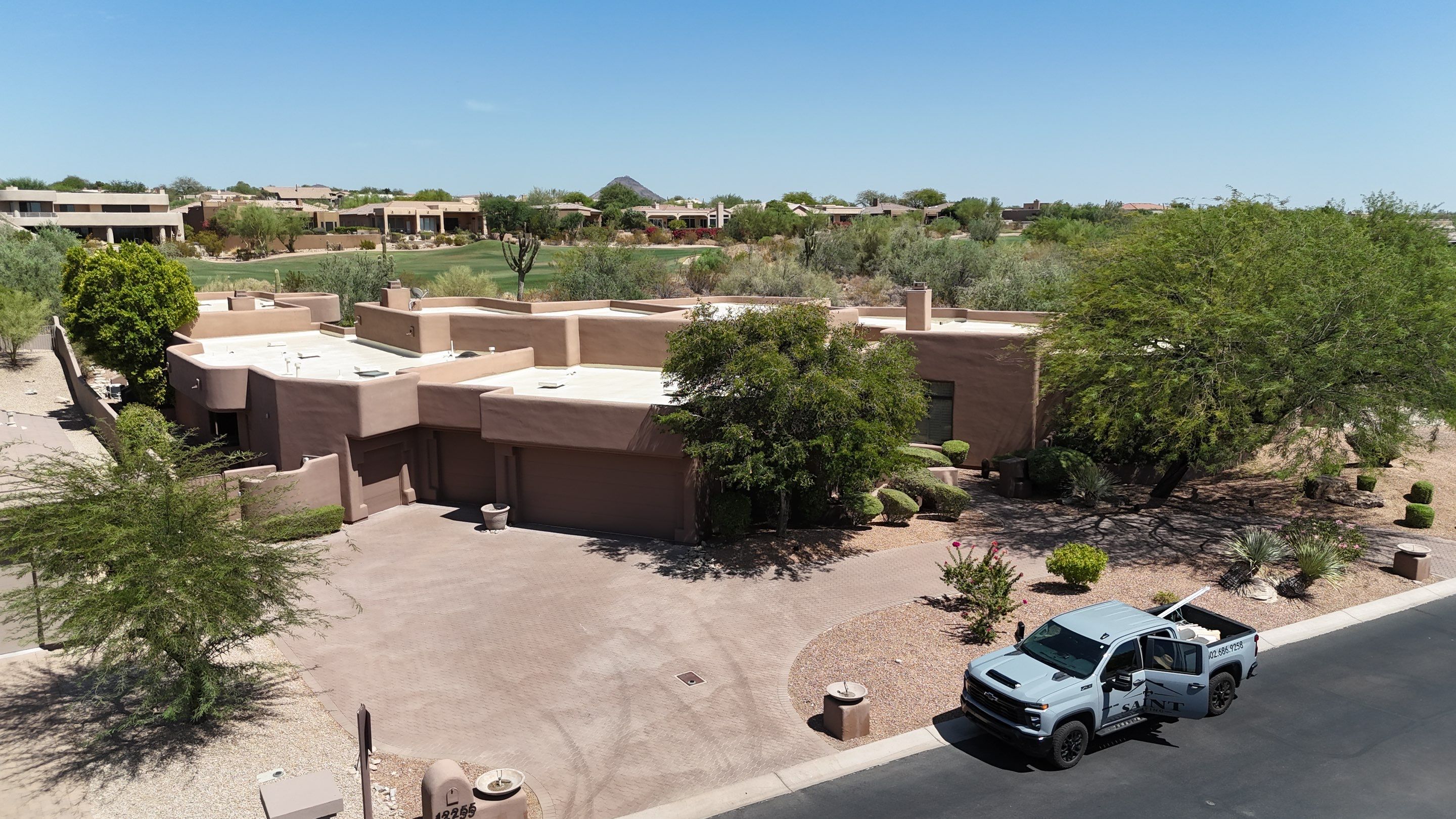 Project in Scottsdale, AZ by Saint Roofing