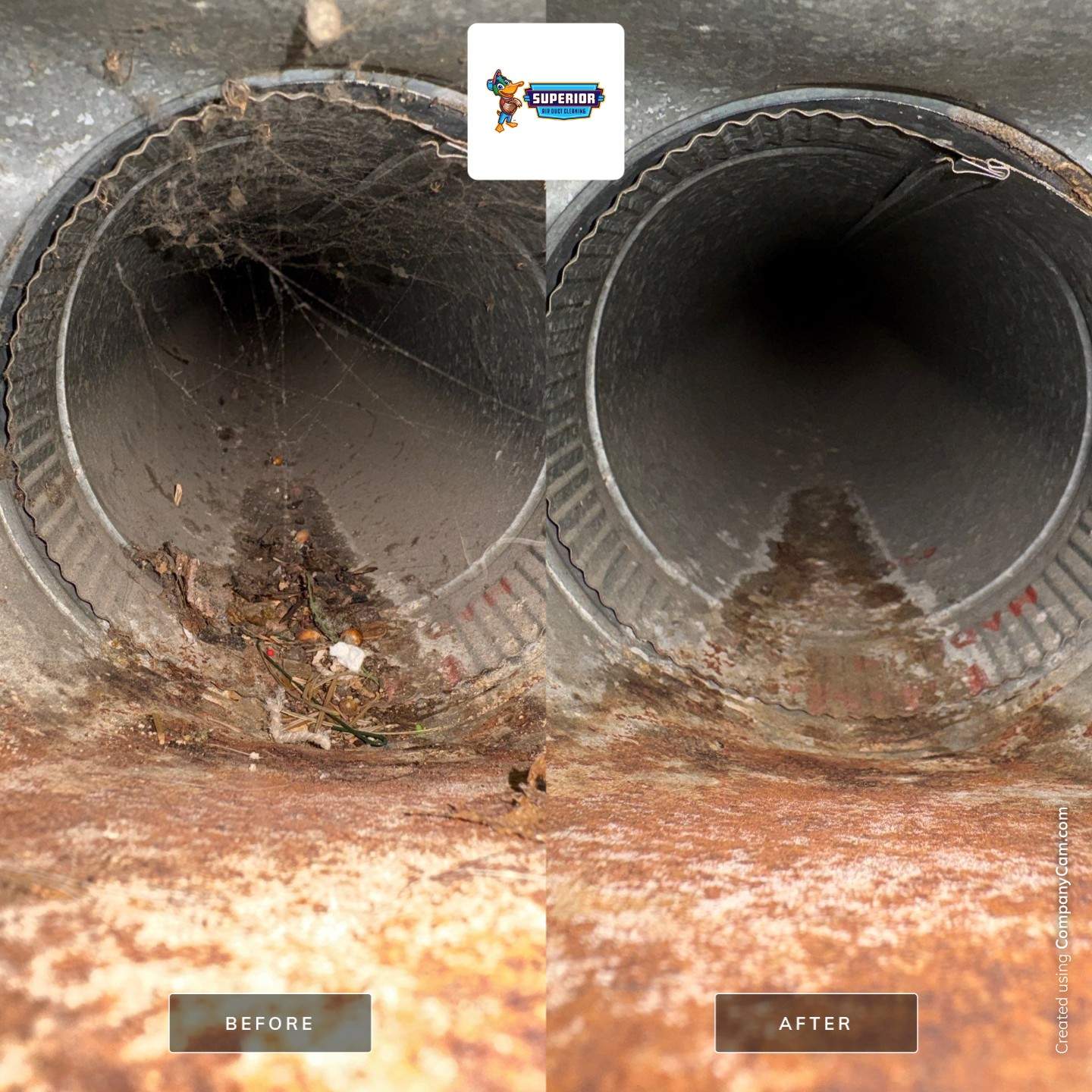 Air Duct Cleaning With a Vacuum Truck in Moon Township, PA by Superior Air Duct Cleaning
