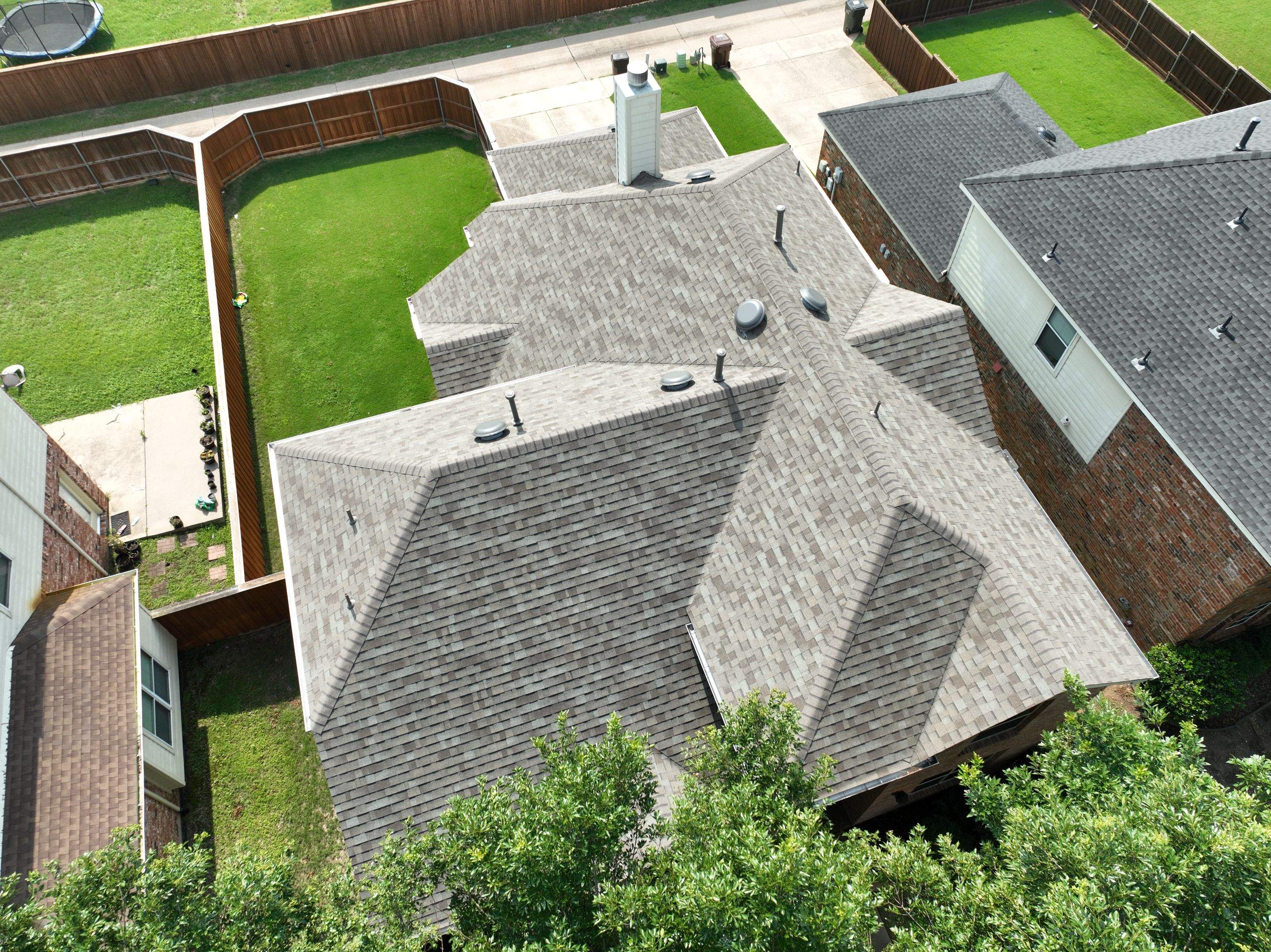 Residential Roofing Installation using Owens Corning TruDef Duration Storm Driftwood by OneSource Roofing and Restoration