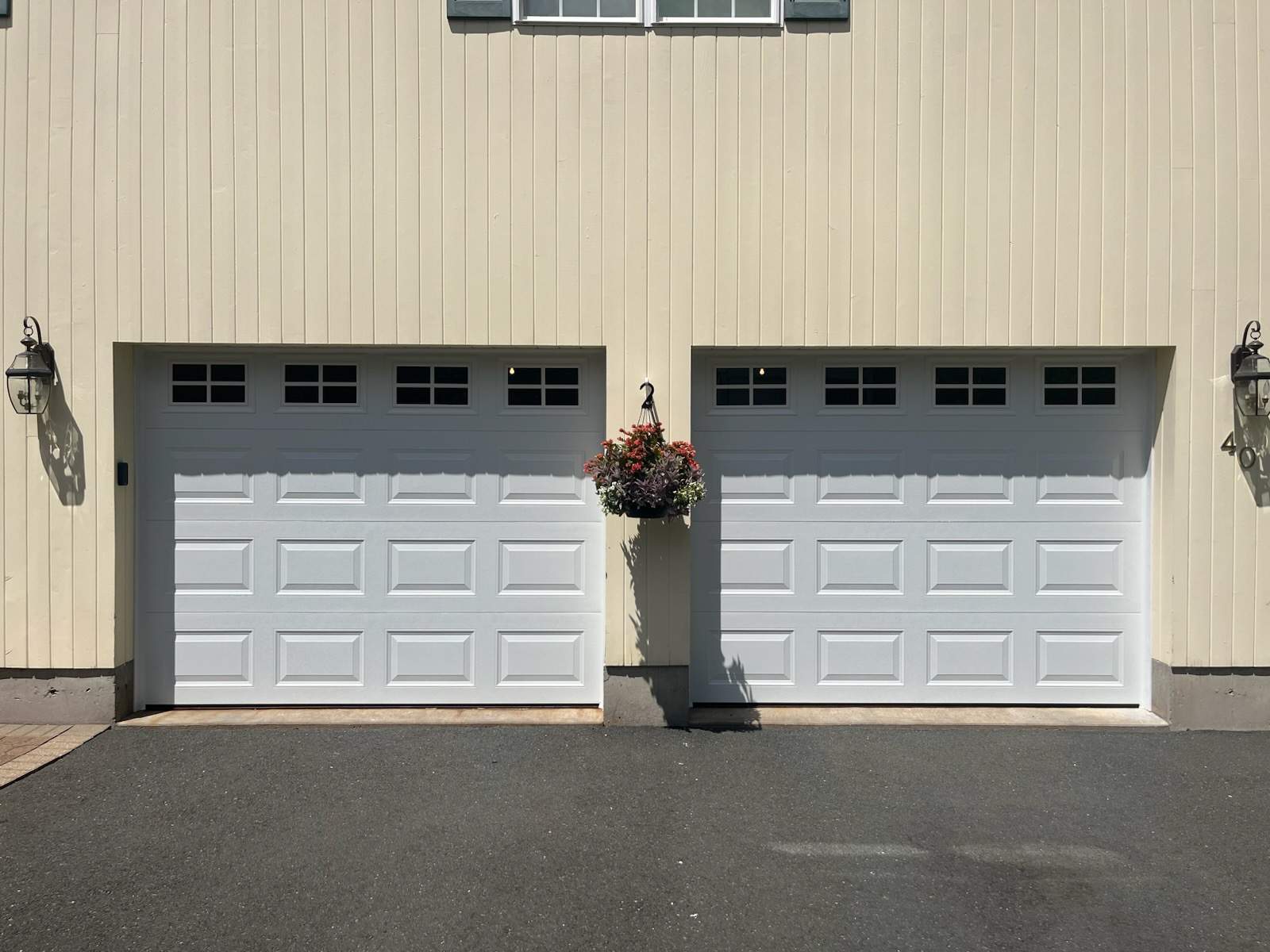 Garage Door Installation using Amarr Lincoln garage door by DiGiorgi Roofing and Siding Inc