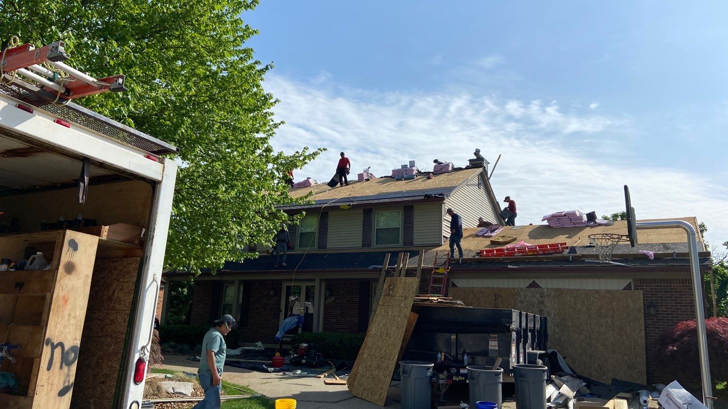 Roof Replacement using Owens Corning Duration by 180 Contractors