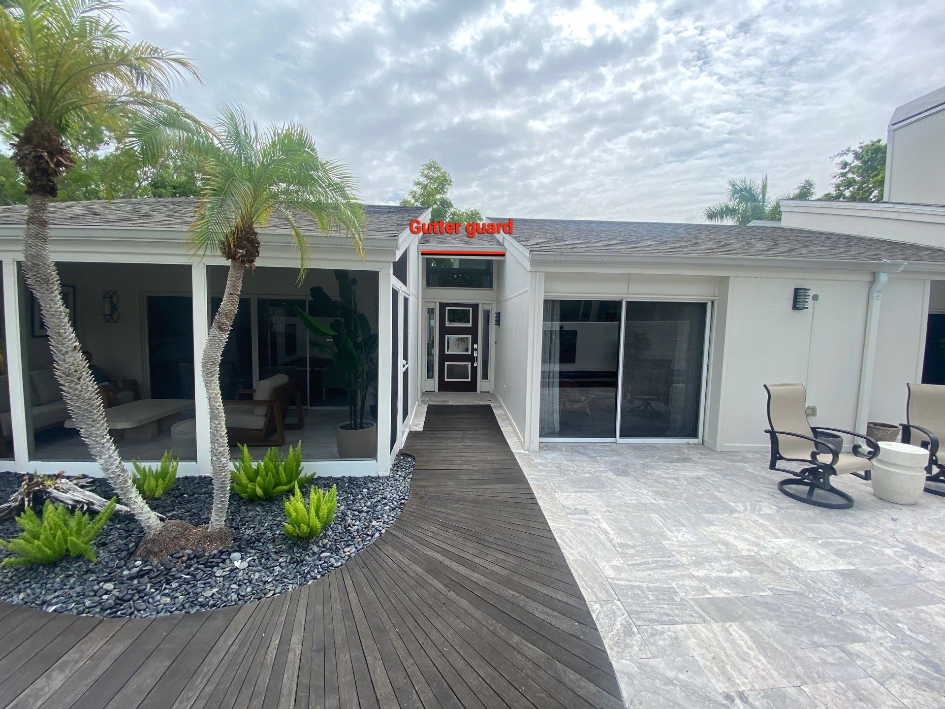 Gutter Guard System Gutters in Sarasota FL by Gutter Professors