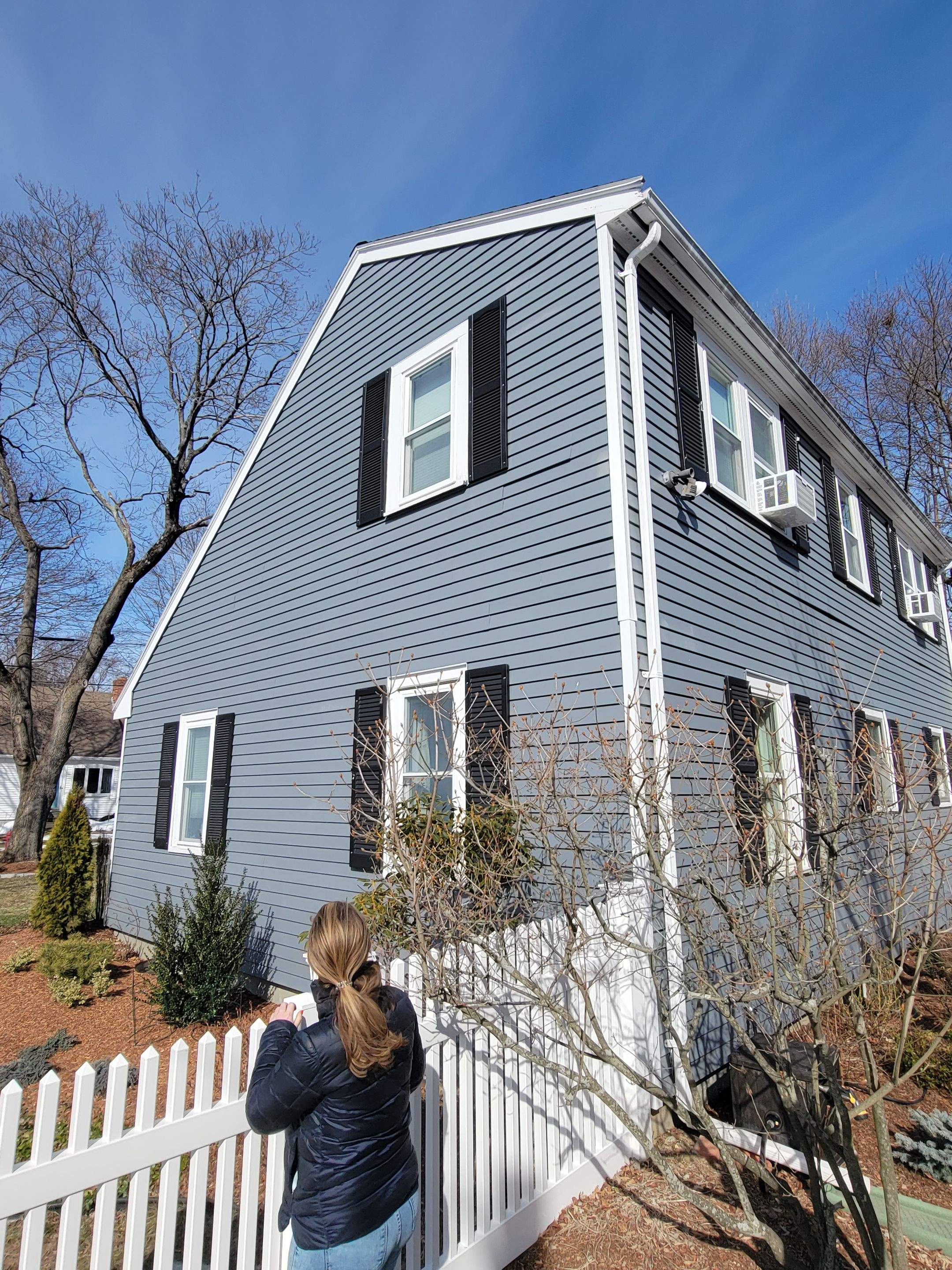 Siding Installation using James Hardie. New ThermaTru entry door and Marvin windows by UBrothers Construction