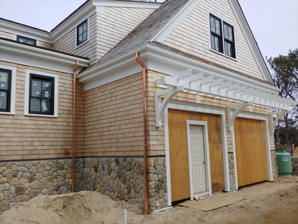 Chatham, MA Gutter Installation using 4x5 FiberGlass Gutter by Gutter Pro Enterprises