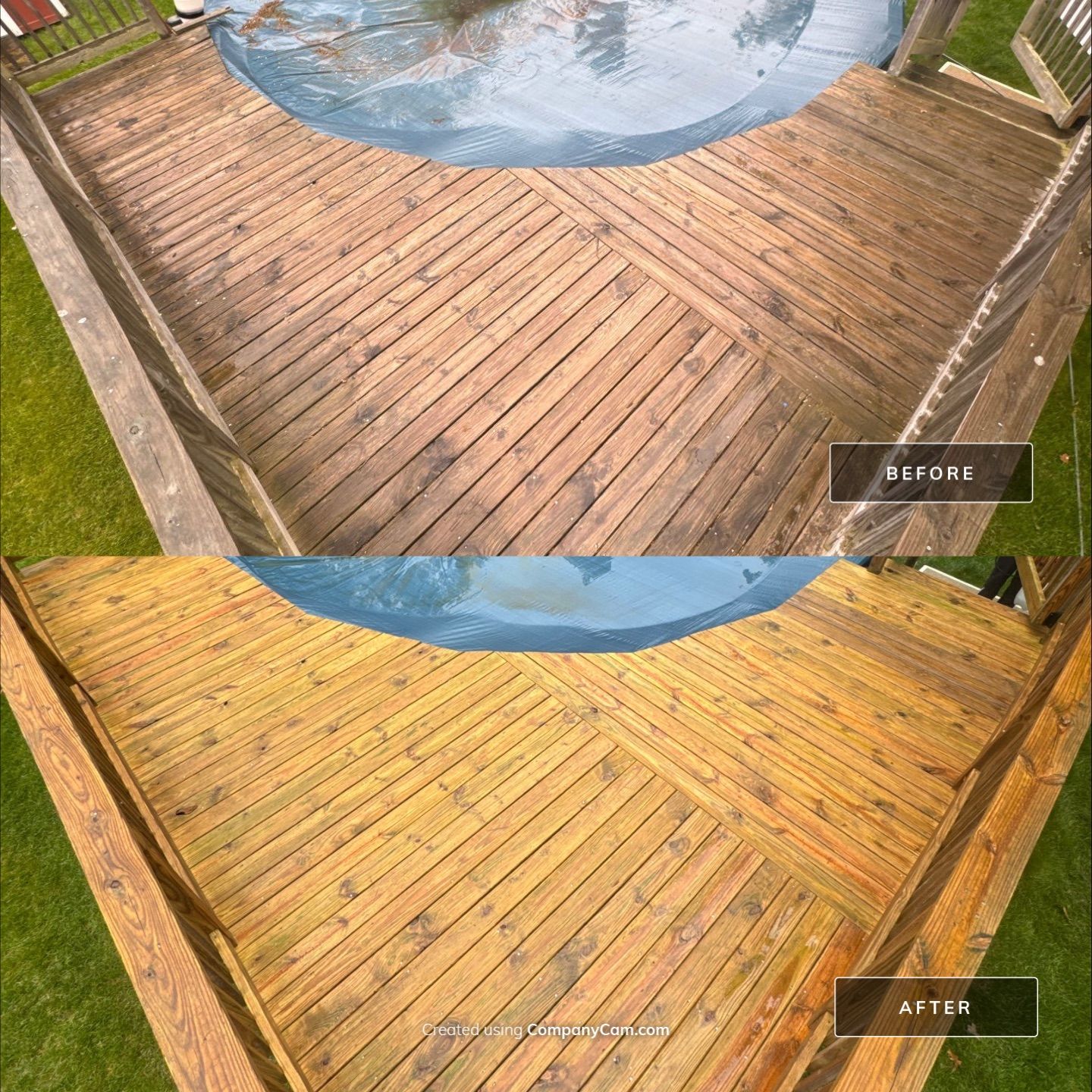 Project in Grayslake by Simmons Power & Soft Washing