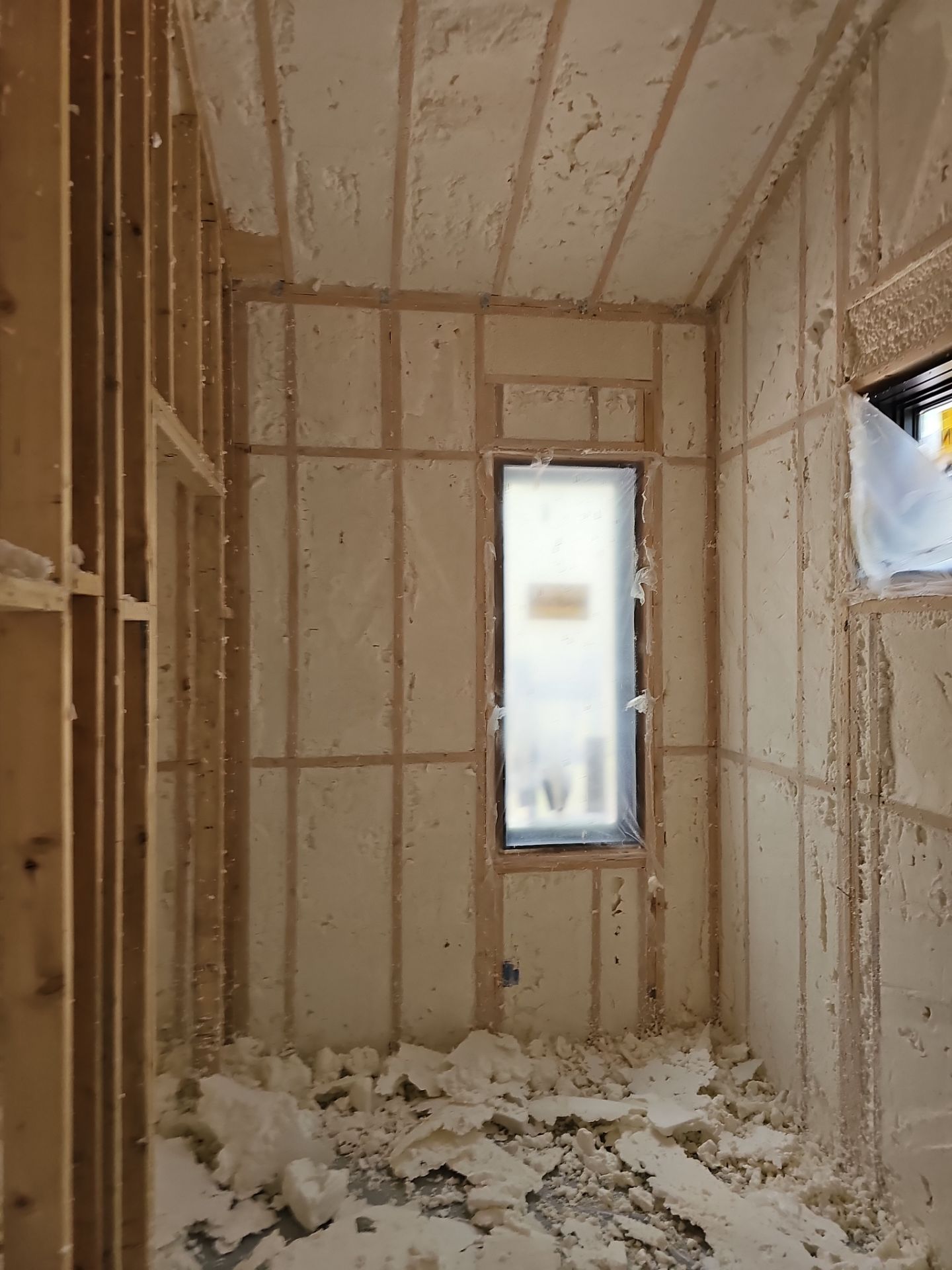 Spray Foam Insulation using open cell spray foam by NYS Foam & Energy
