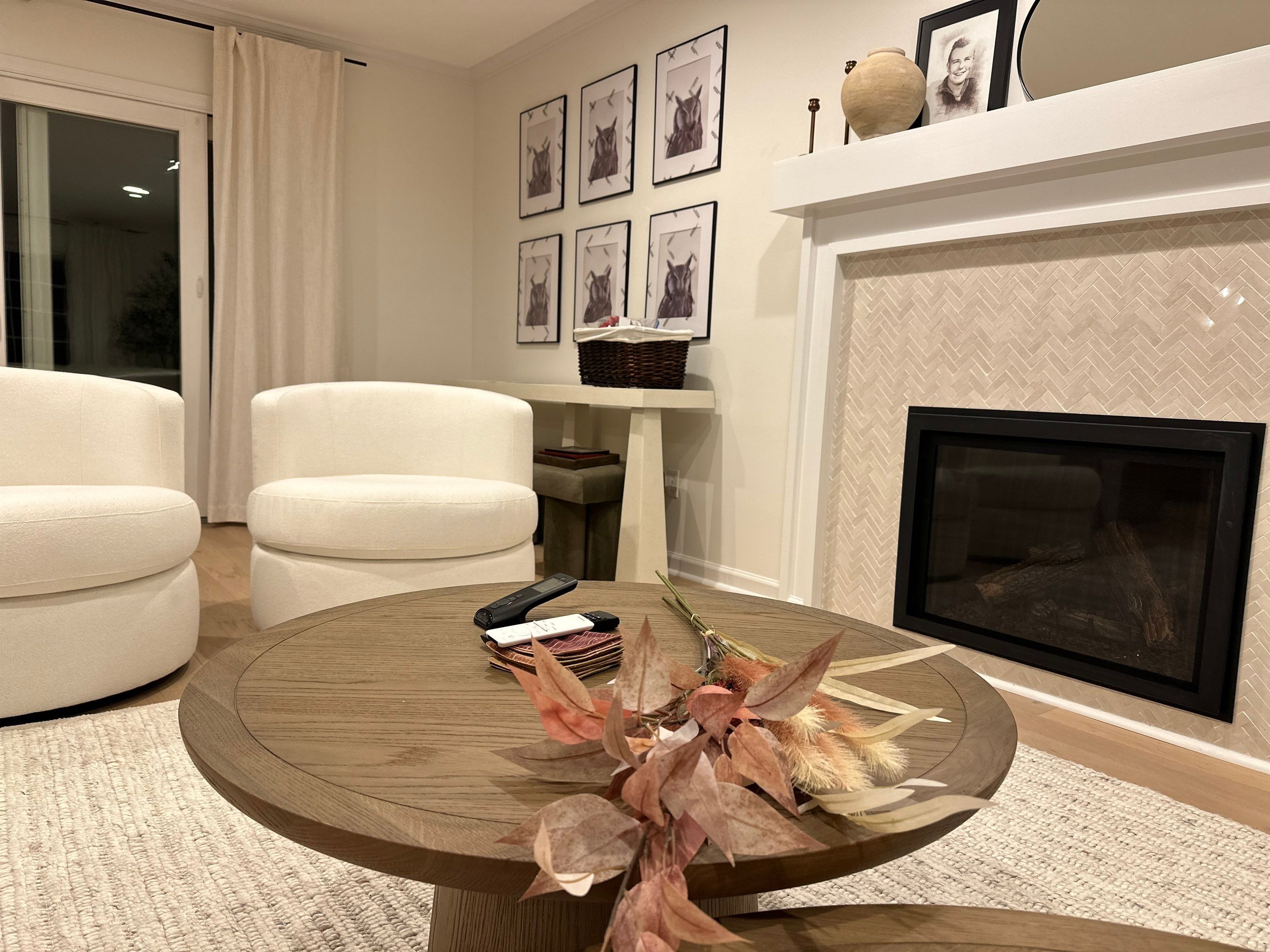 Family Room Remodel using Benjamin Moore by Home Concepts Construction