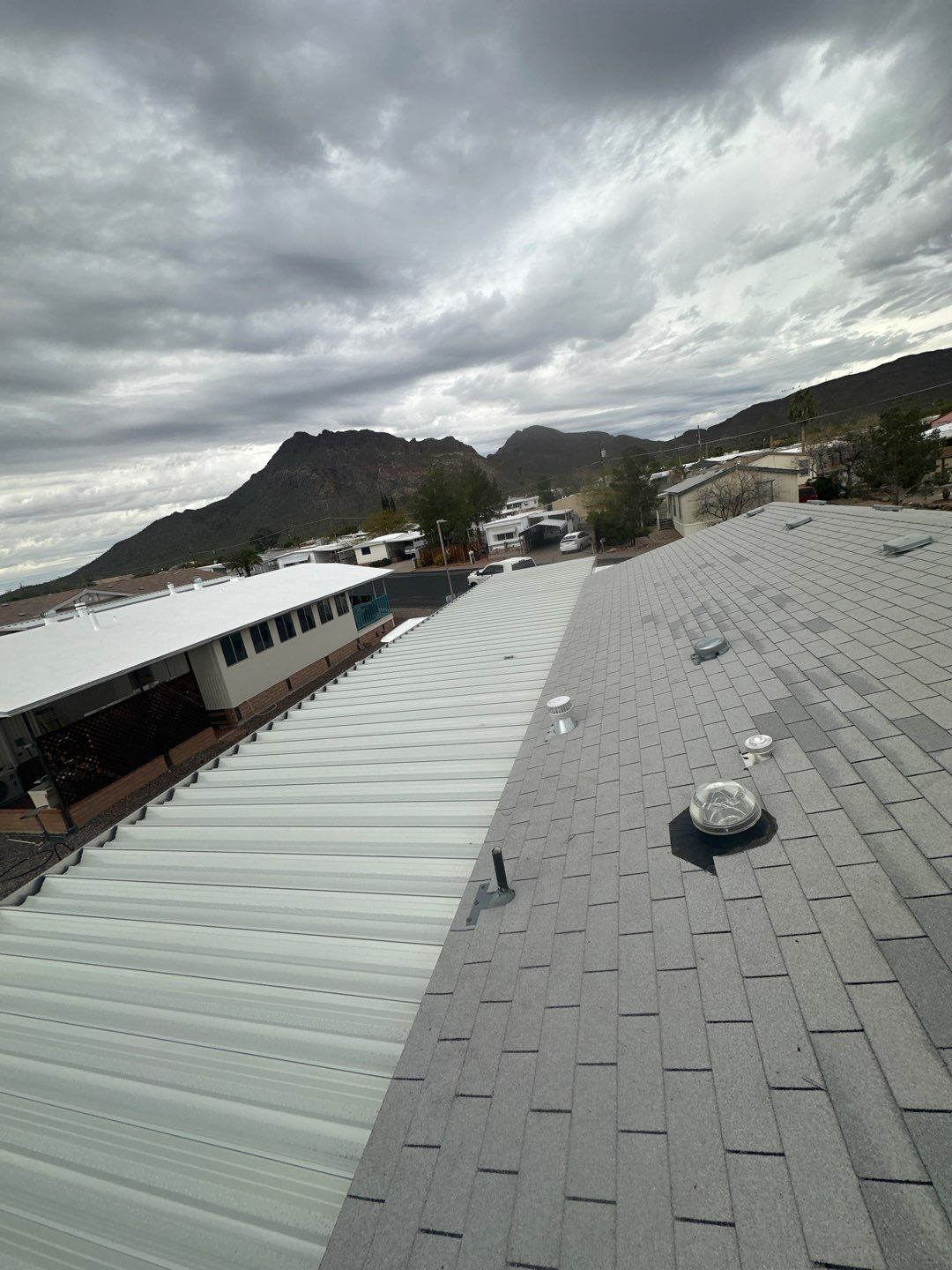 Polar White Exposed Fastener  by Reimagine Roofing