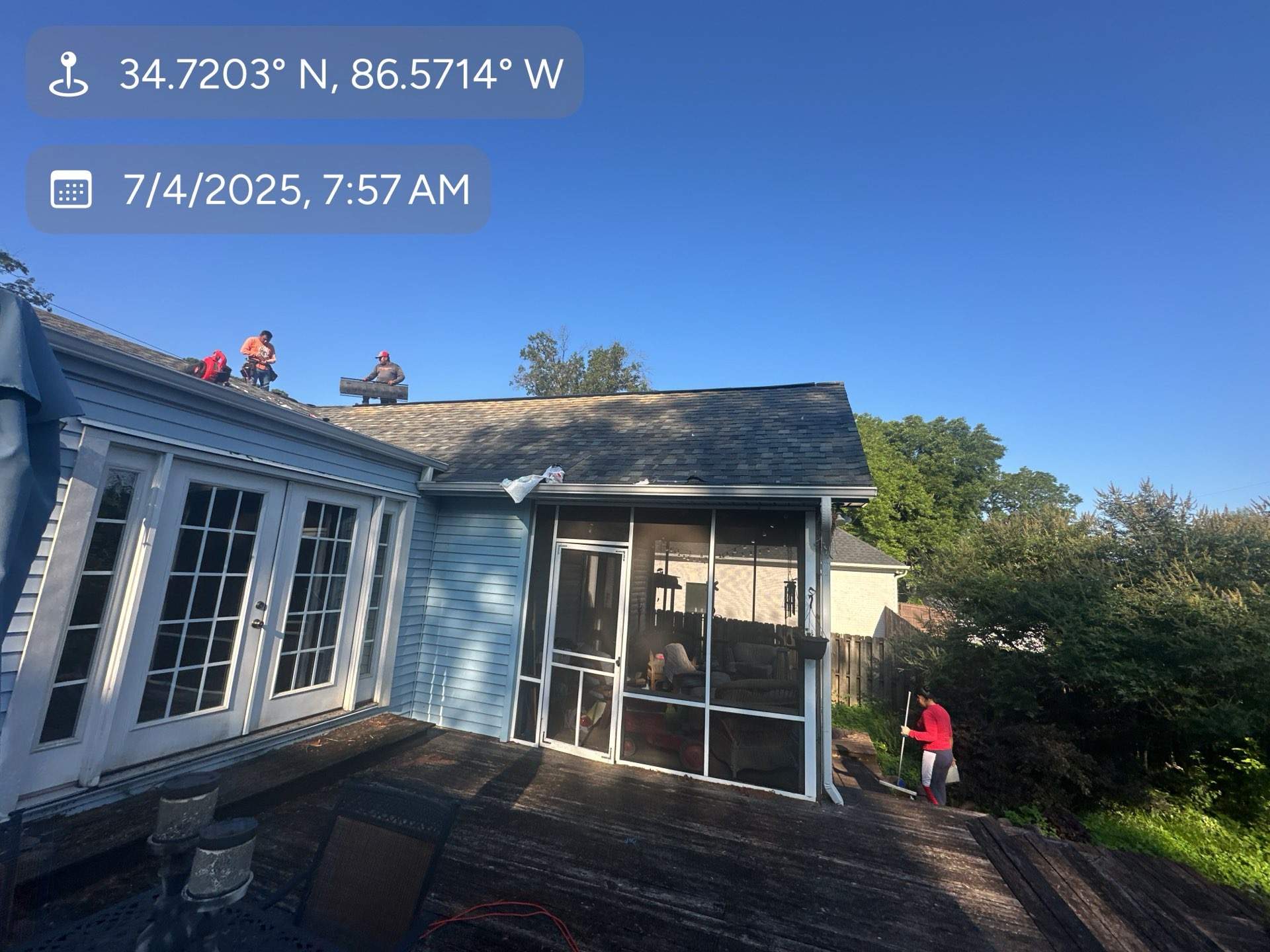 Project in Huntsville by BayCo Roofing