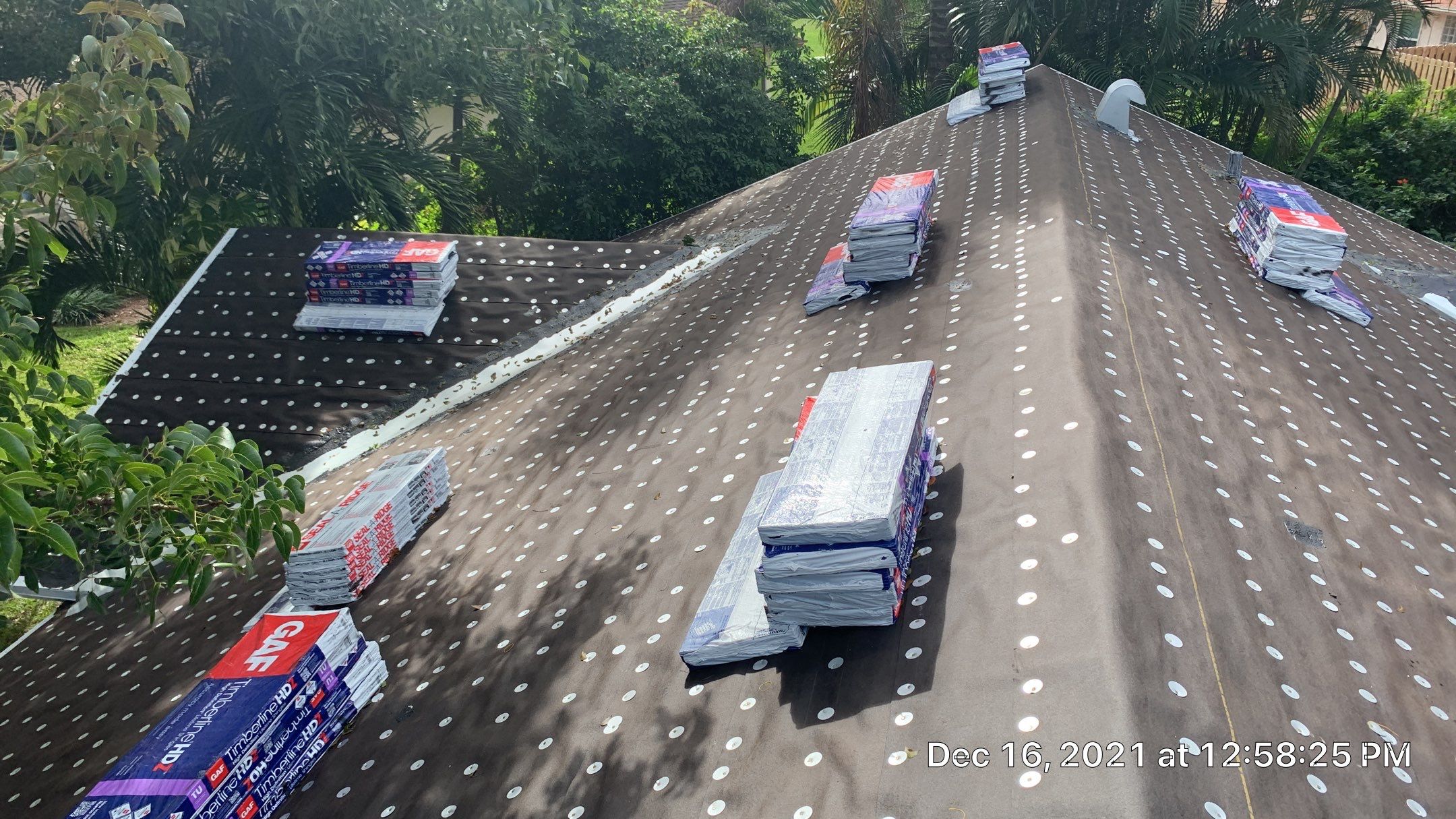 Residential Roofing Installation using GAF by BLUES BROTHERS ROOFING