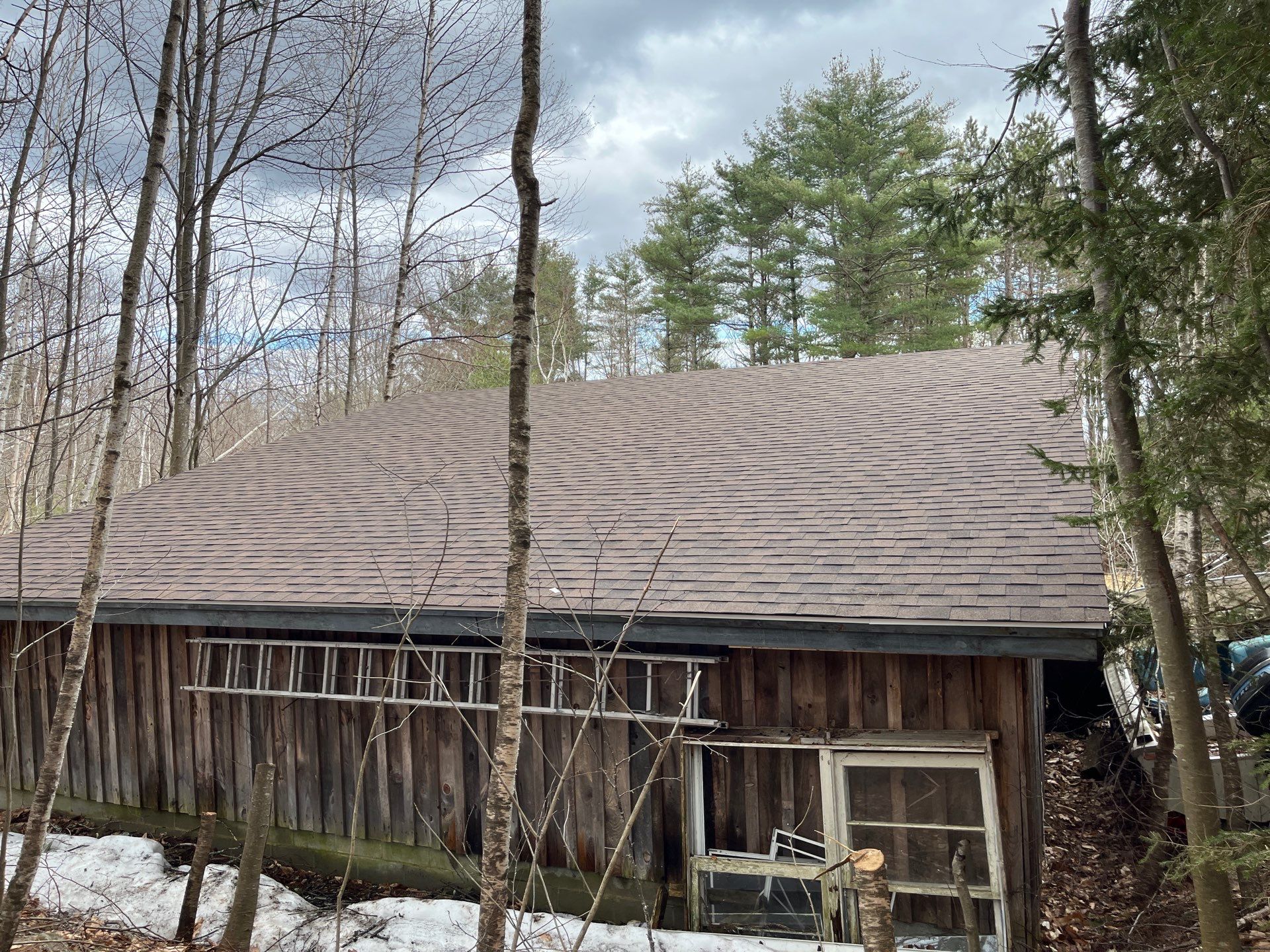 New Asphalt Roof in Alton New Hampshire by Tall pine roofing