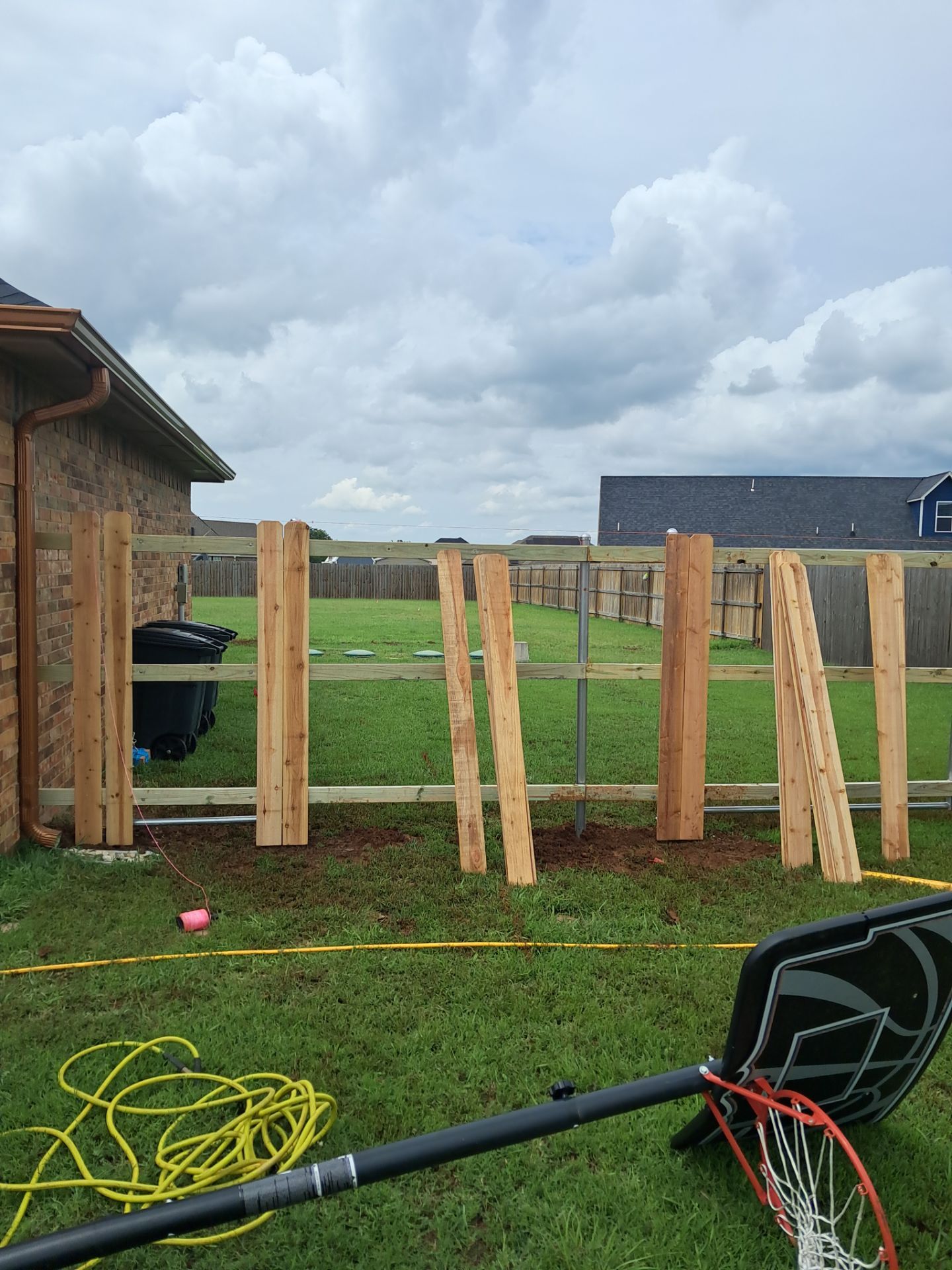 Fence Work by Clays Services Inc