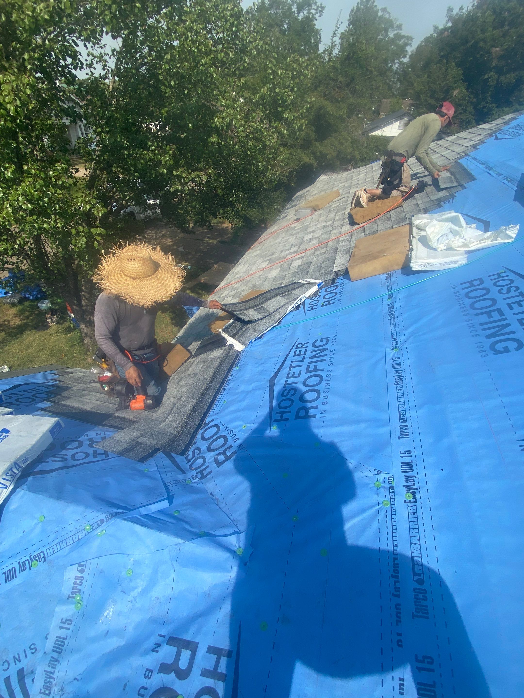 Residential Shingle Reroof using Malarkey Vista by Hostetler Roofing
