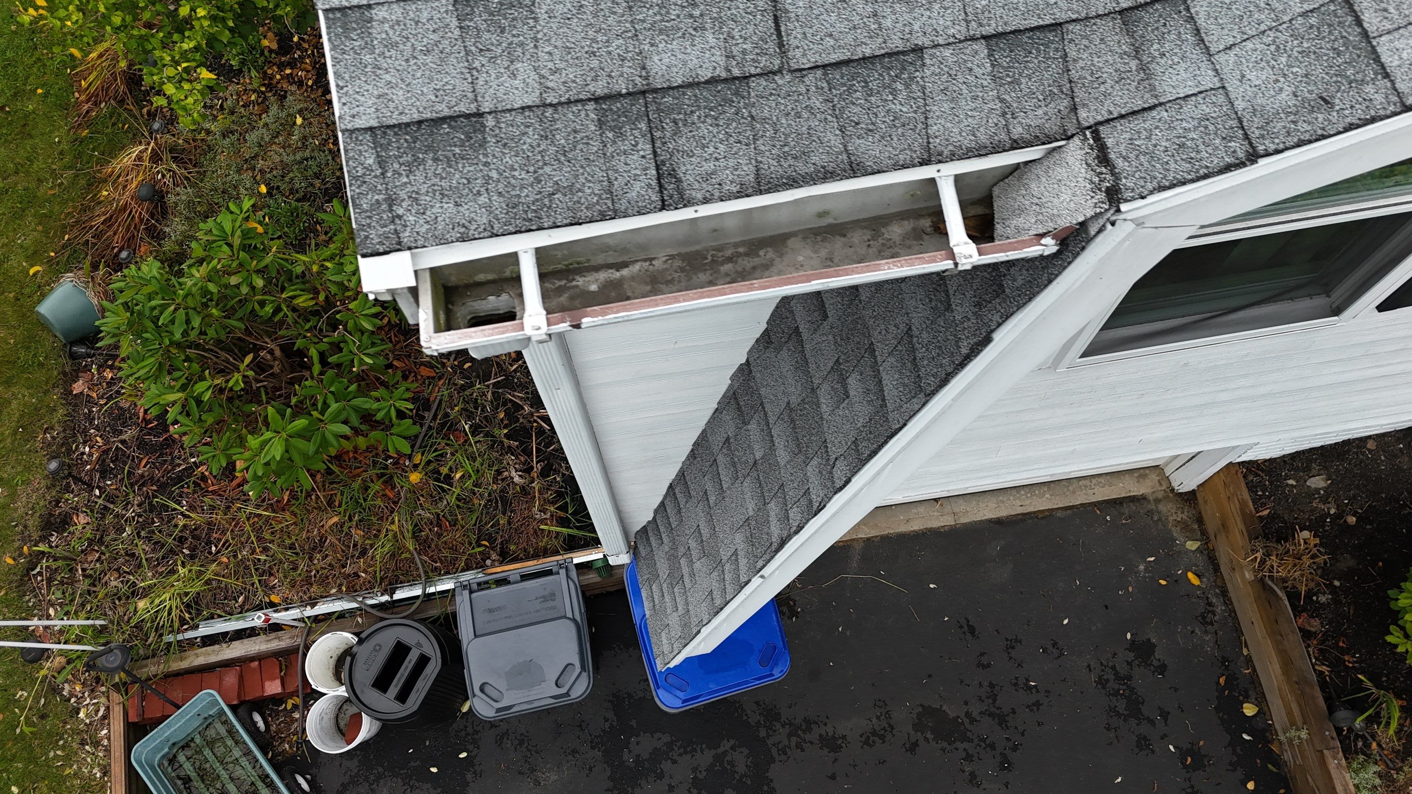Seamless Black Gutter & Fascia Upgrade | Methuen, MA by Mighty Dog Roofing of Greater Middlesex County