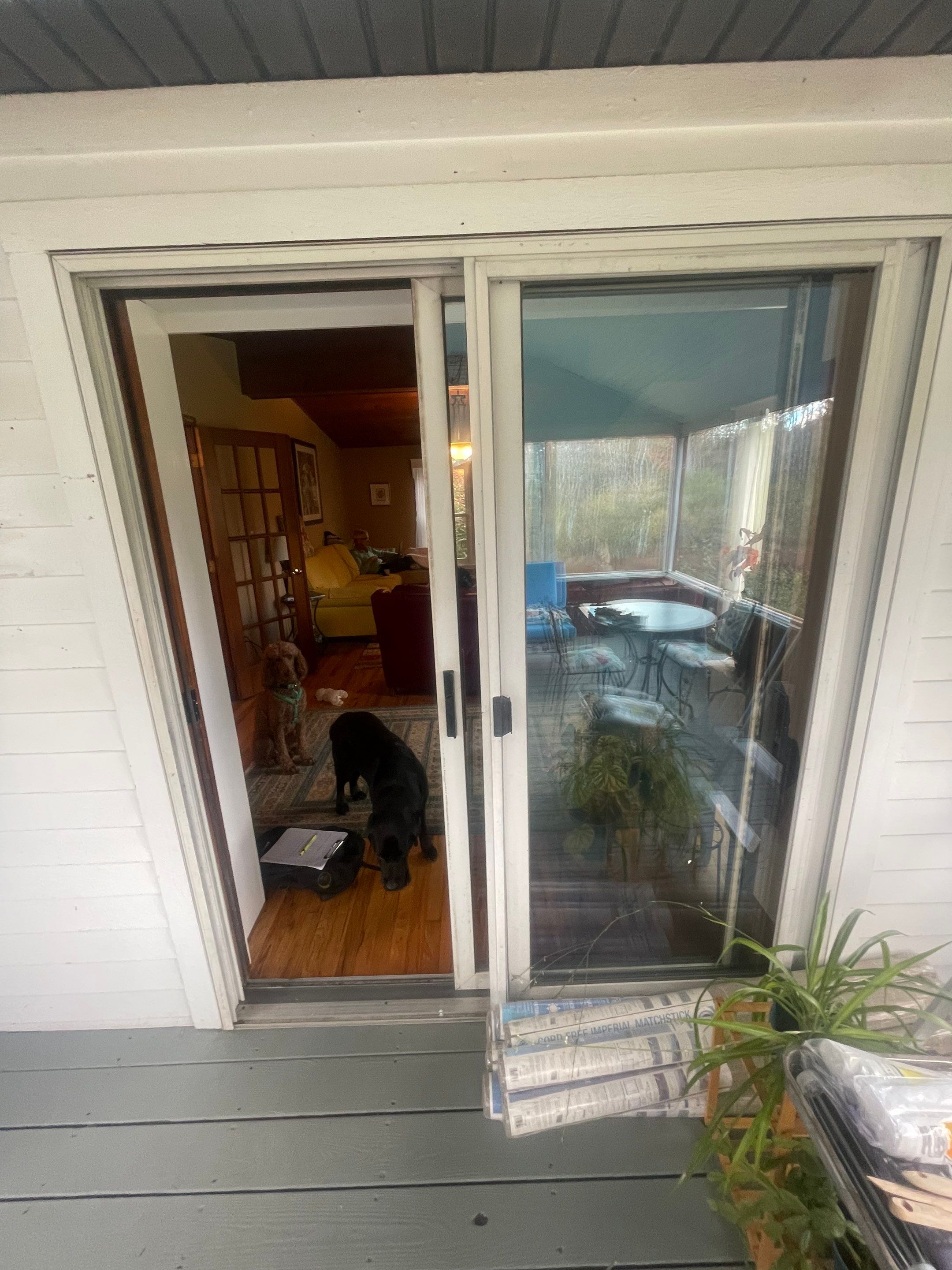 Sliding Glass Door Installation in Pittsfield, MA  by Yankee Home Improvement