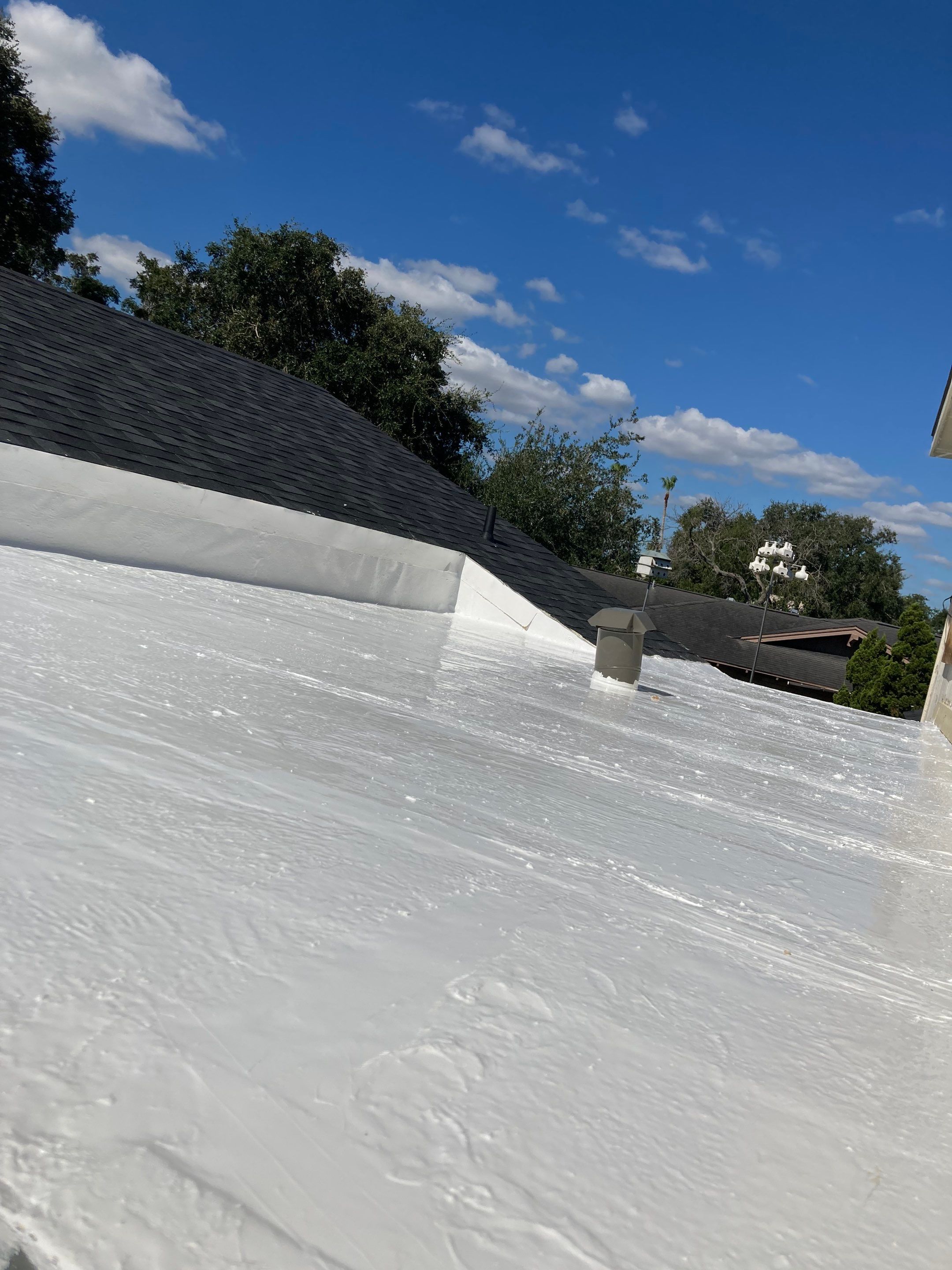 Its to Hot! Insulate this roof by Bayfront Roofing and Construction