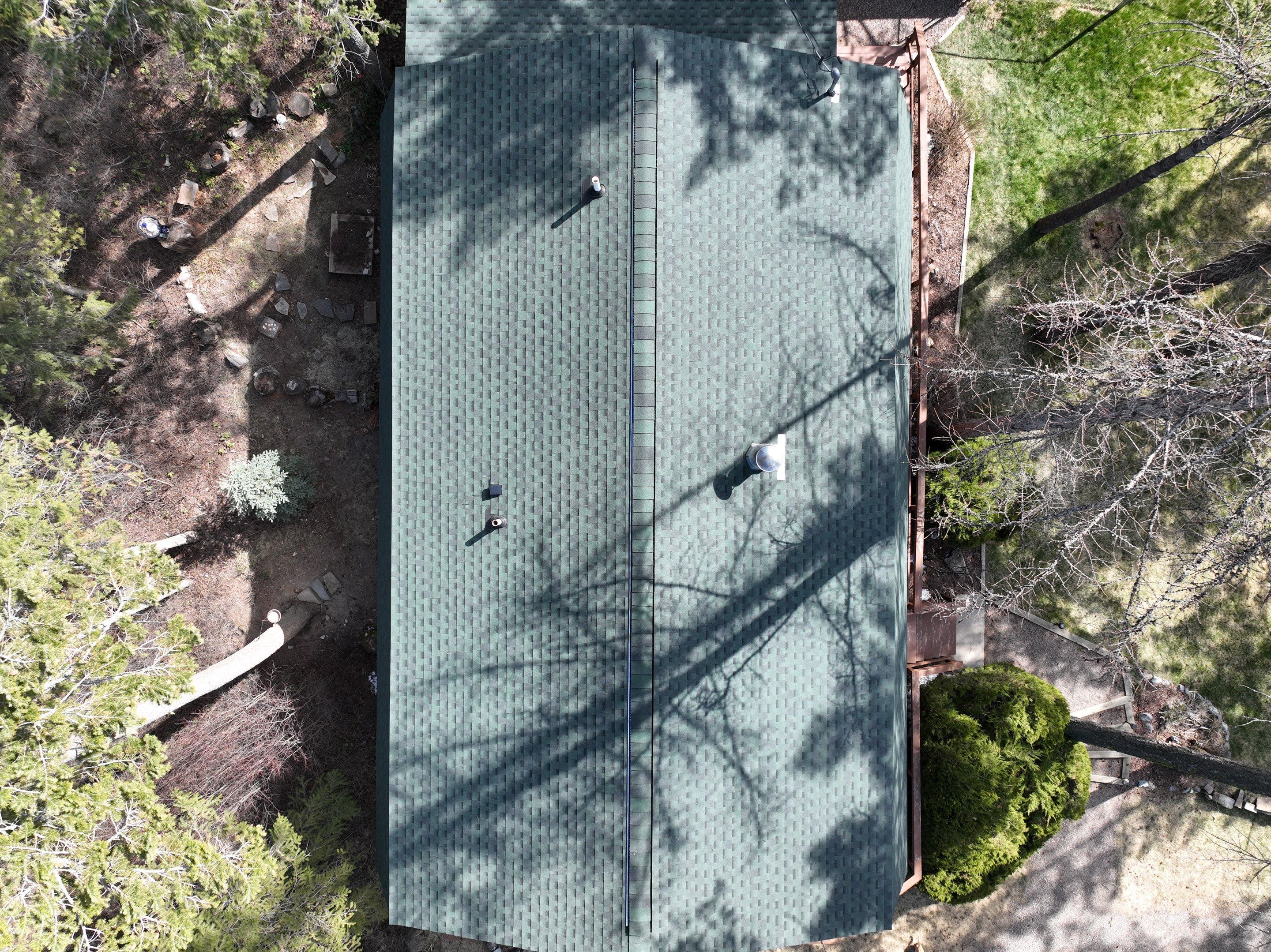 GAF Timberline HDZ - Hunter Green by Montana Roofing Solutions