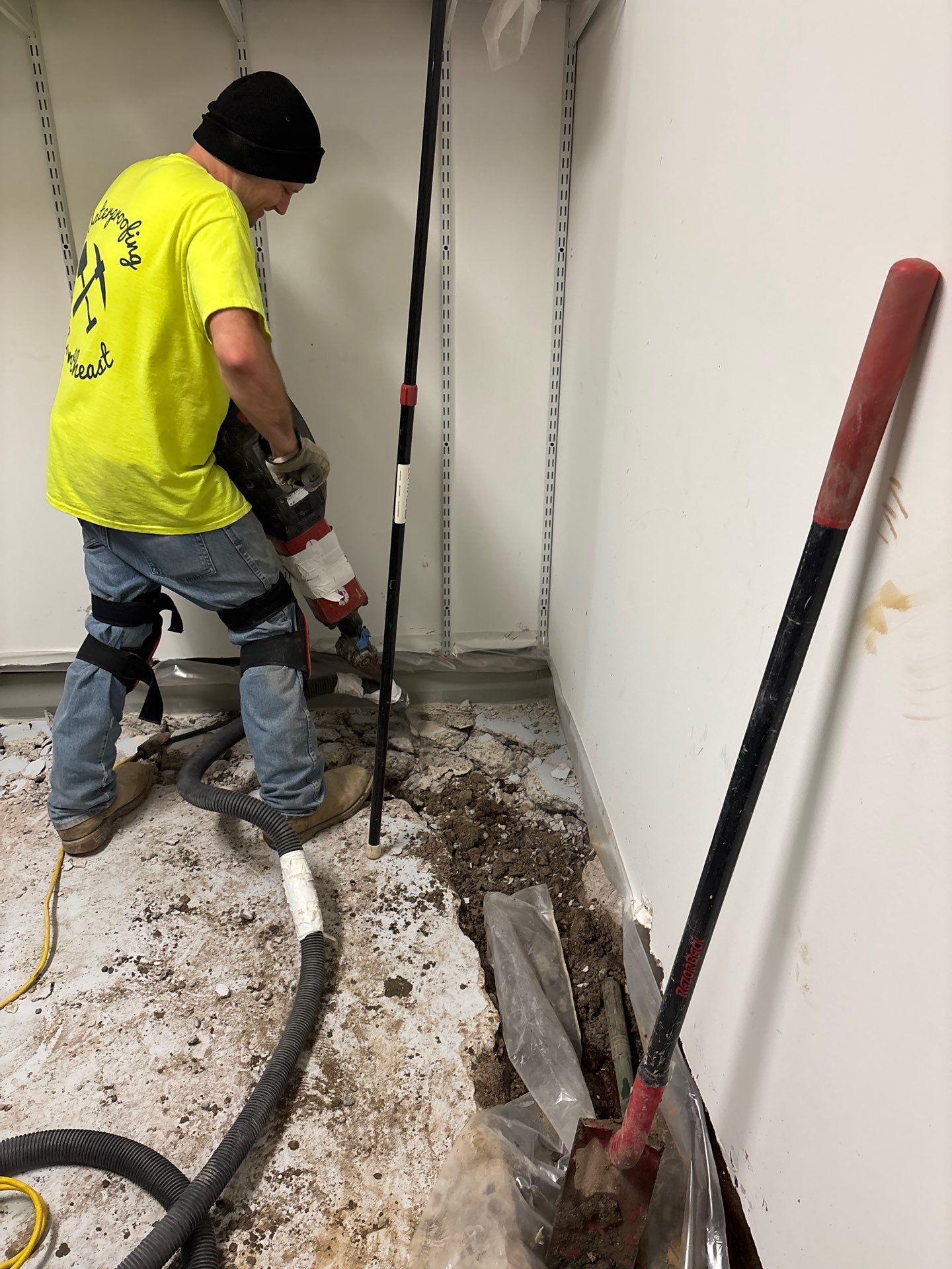 Getting Dirty @ Ed's Place by Waterproofing Northeast