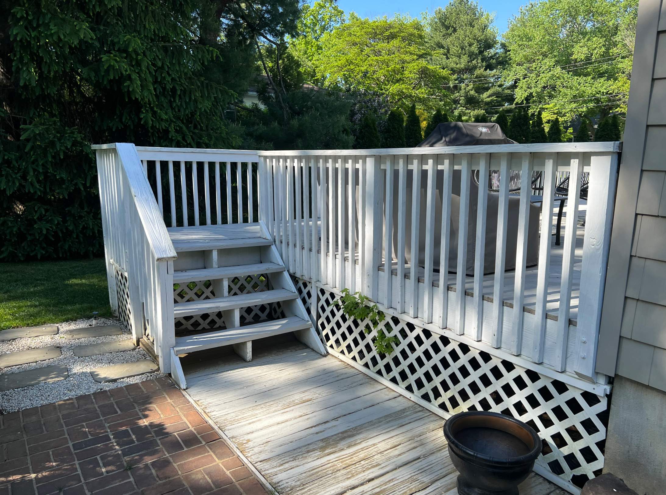 Deck Resurfacing in Little Silver, New Jersey by deck guardian