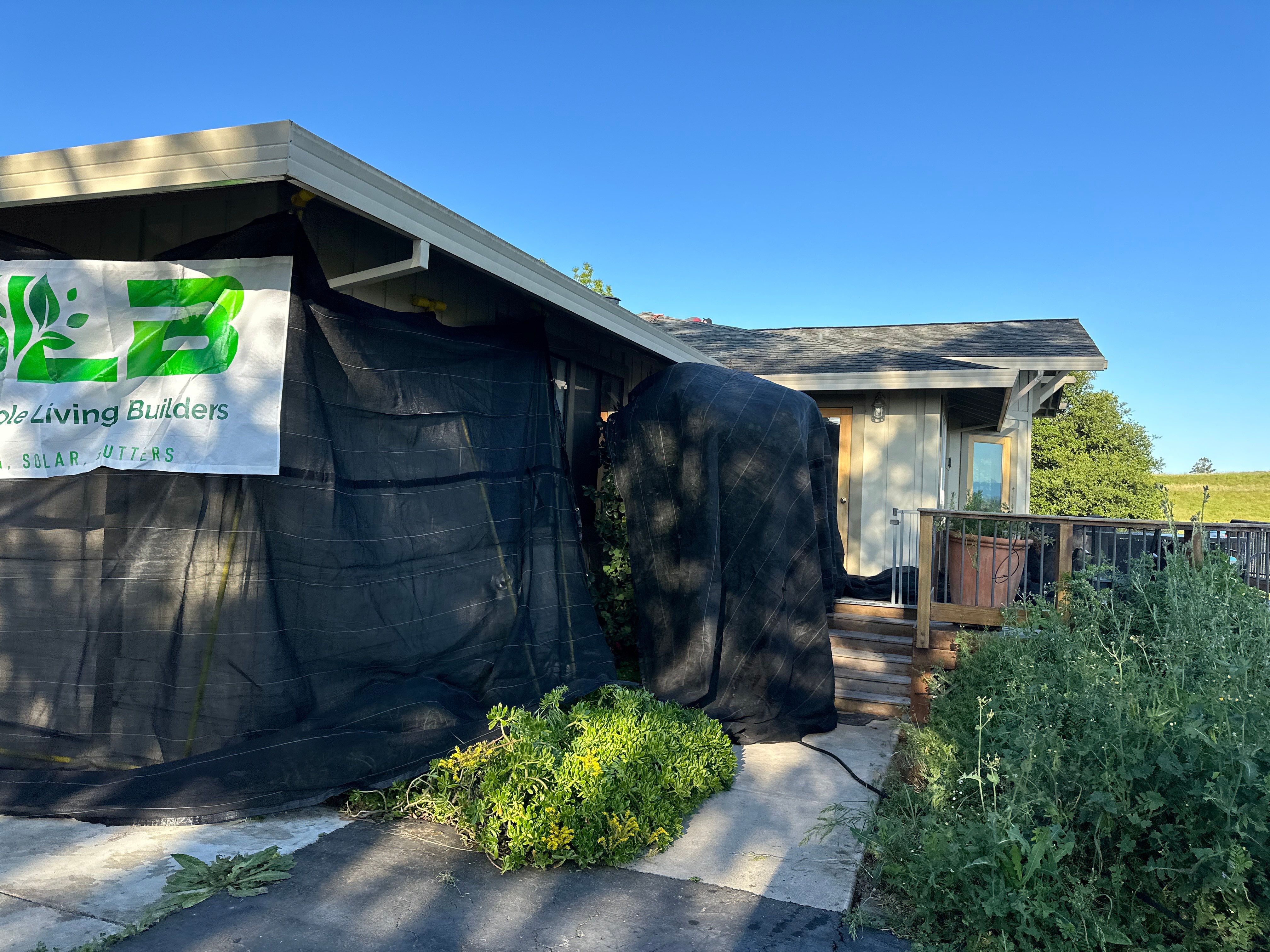 Residential Roofing Installation using GAF Timberline HDZ RS by Sustainable Living Builders, Inc.