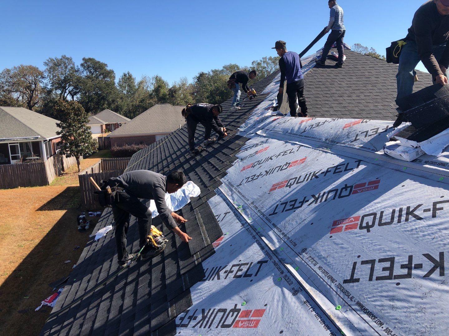 Residential Roofing Repair using Roof Replacement by American Roofing & Construction LLC