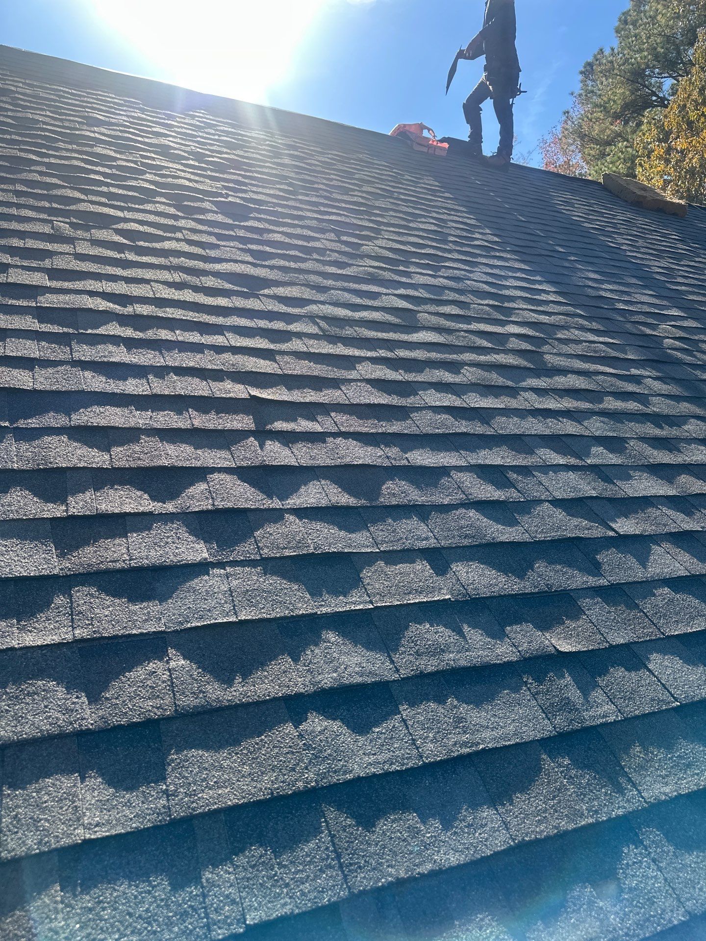 Mathews Residential Roof Replacement Using Owens Corning Duration Shingles by Cade Construction