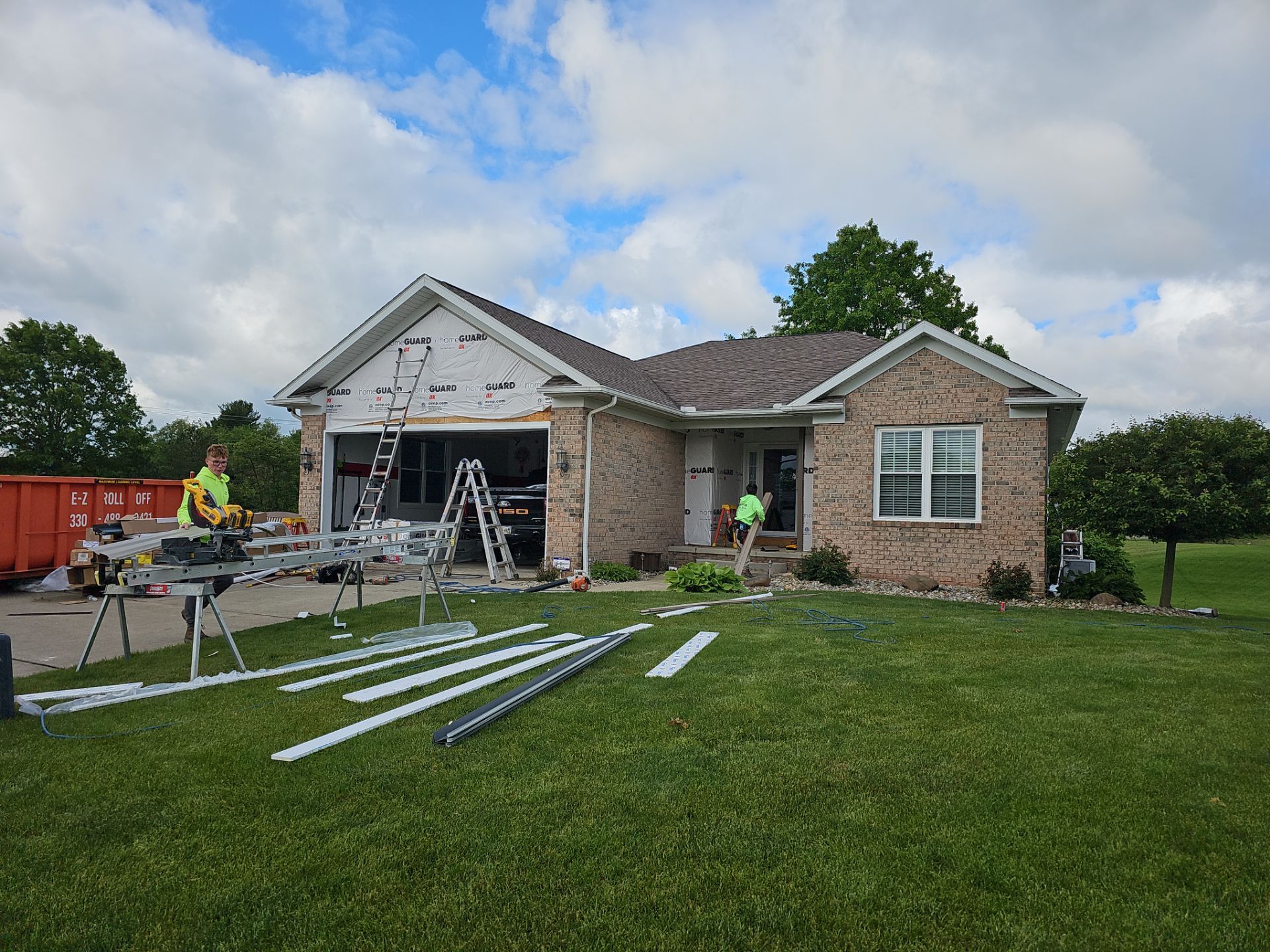 Louisville Ohio Siding and Decking Installation by Pine Ridge Roofing LLC
