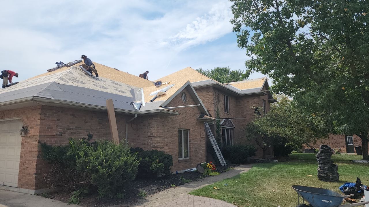 Residential Roofing Repair using GAF Timberline HDZ Shakewood by Nitro Roofing and Construction