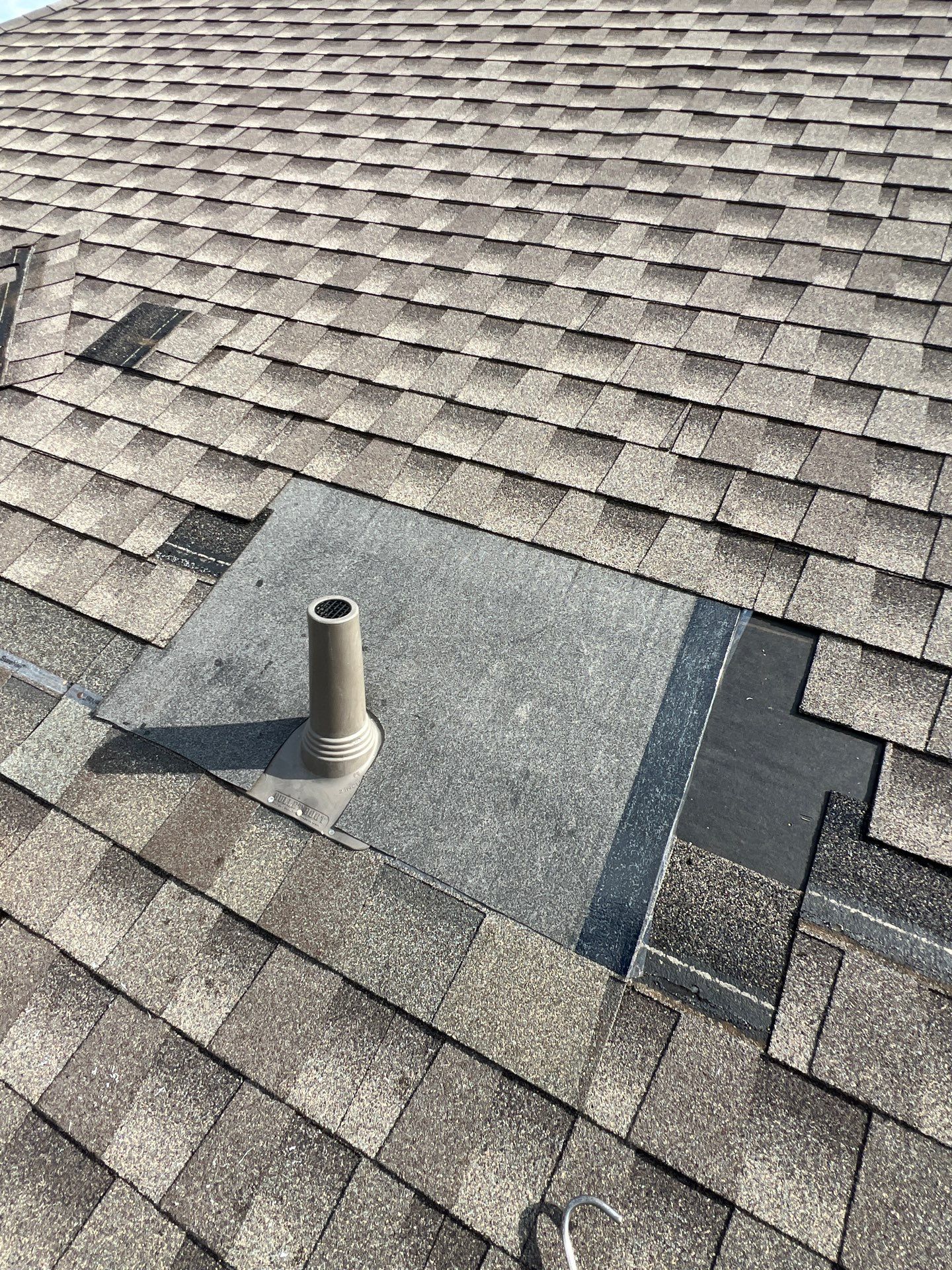 Hail Damage using Owen's Corning Duration (Lifetime) Shingles by Roof Repair Company
