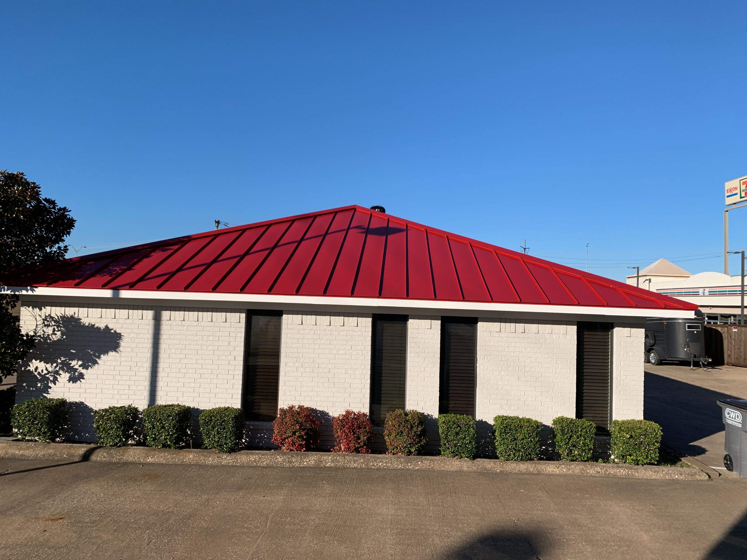 Commercial metal roof by Springtree Restoration 