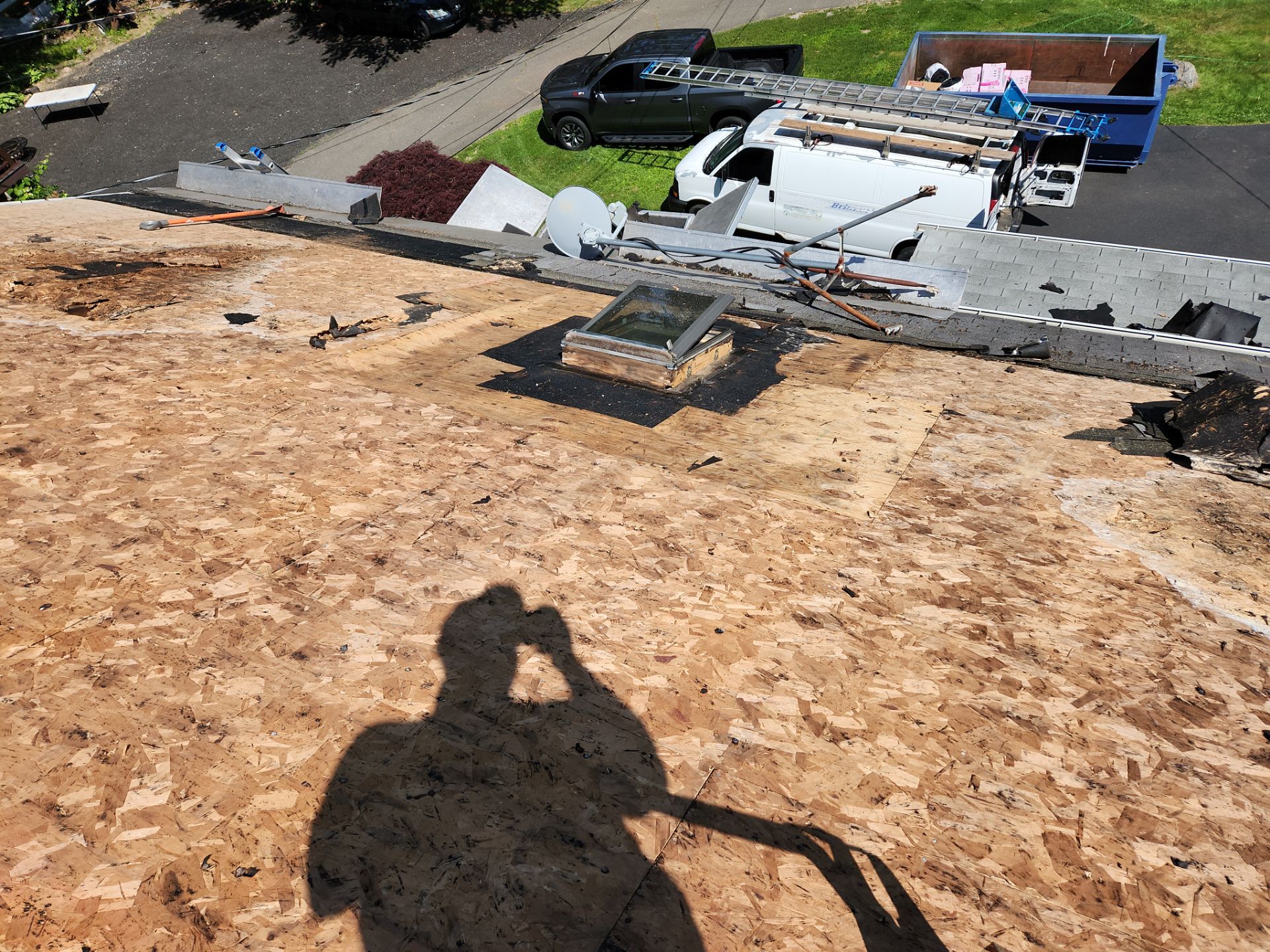 Residential Roofing Installation using Owens Corning TruDefinition Duration - Estate Gray by A Plus Exterior