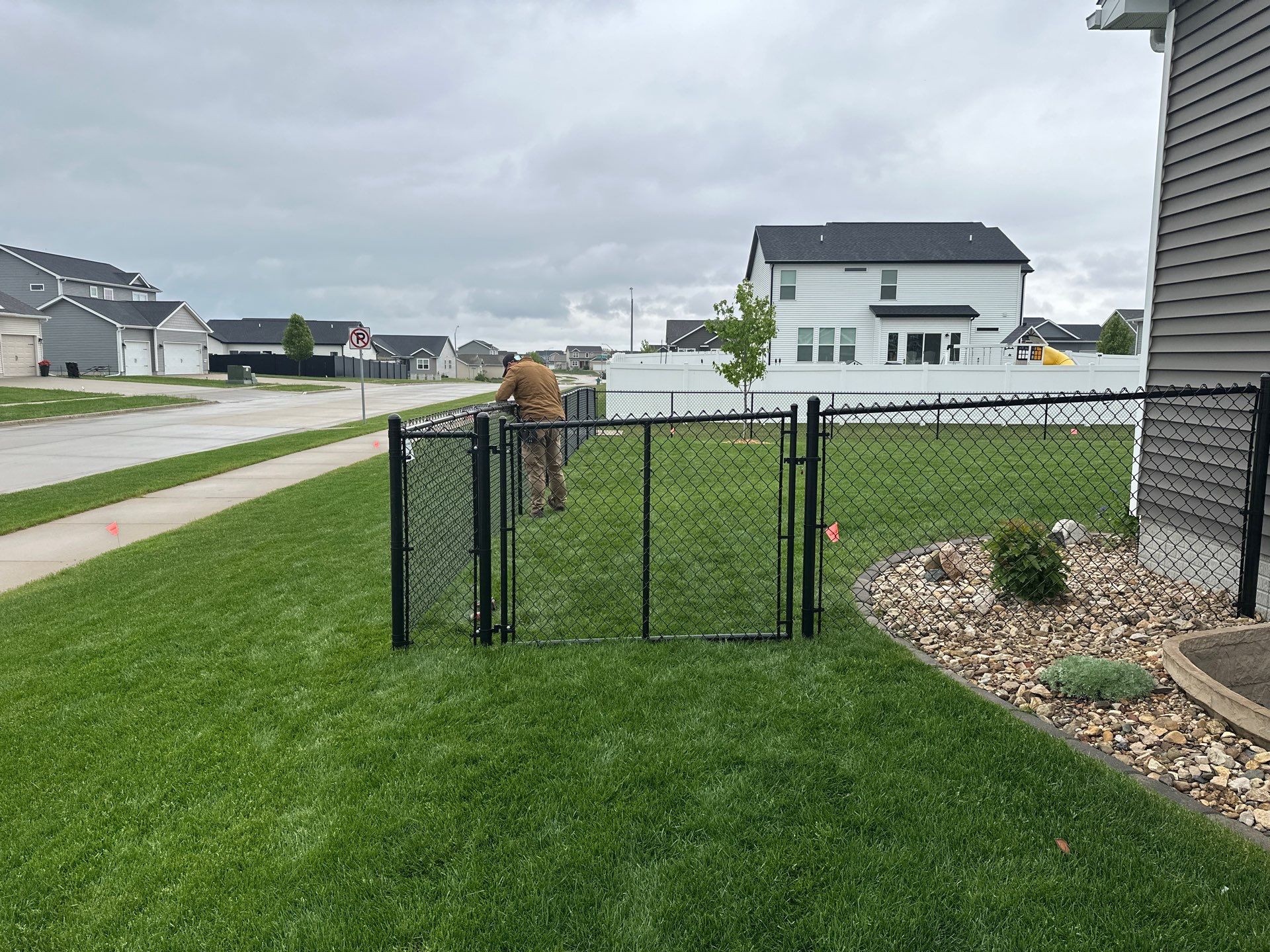 Project in Cedar Falls by Perfect Picket Fence and Stain