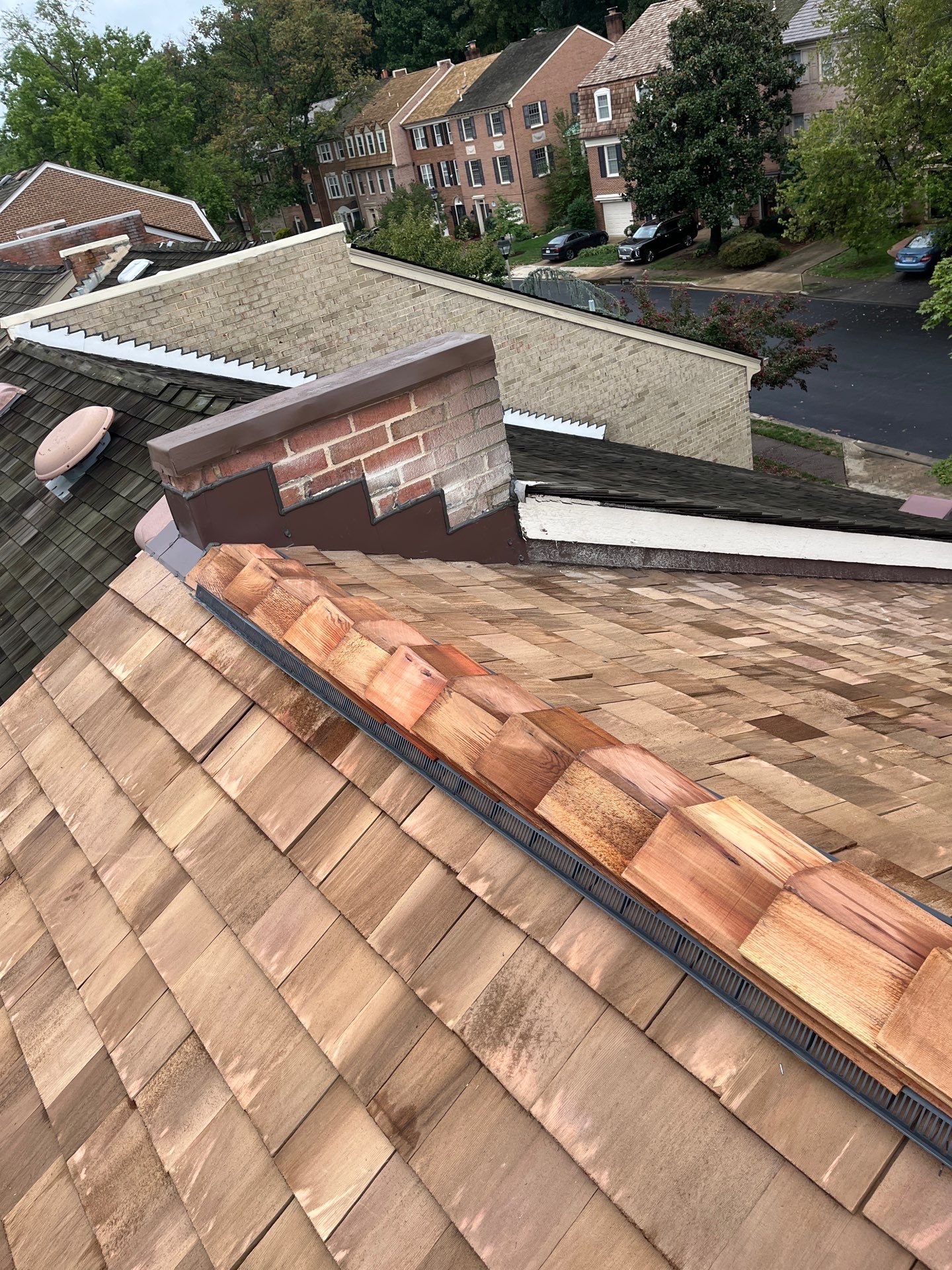 Arlington: Residential Roof Replacement with Perfection CCA-Treated Cedar Shakes by RM Banning, Inc.