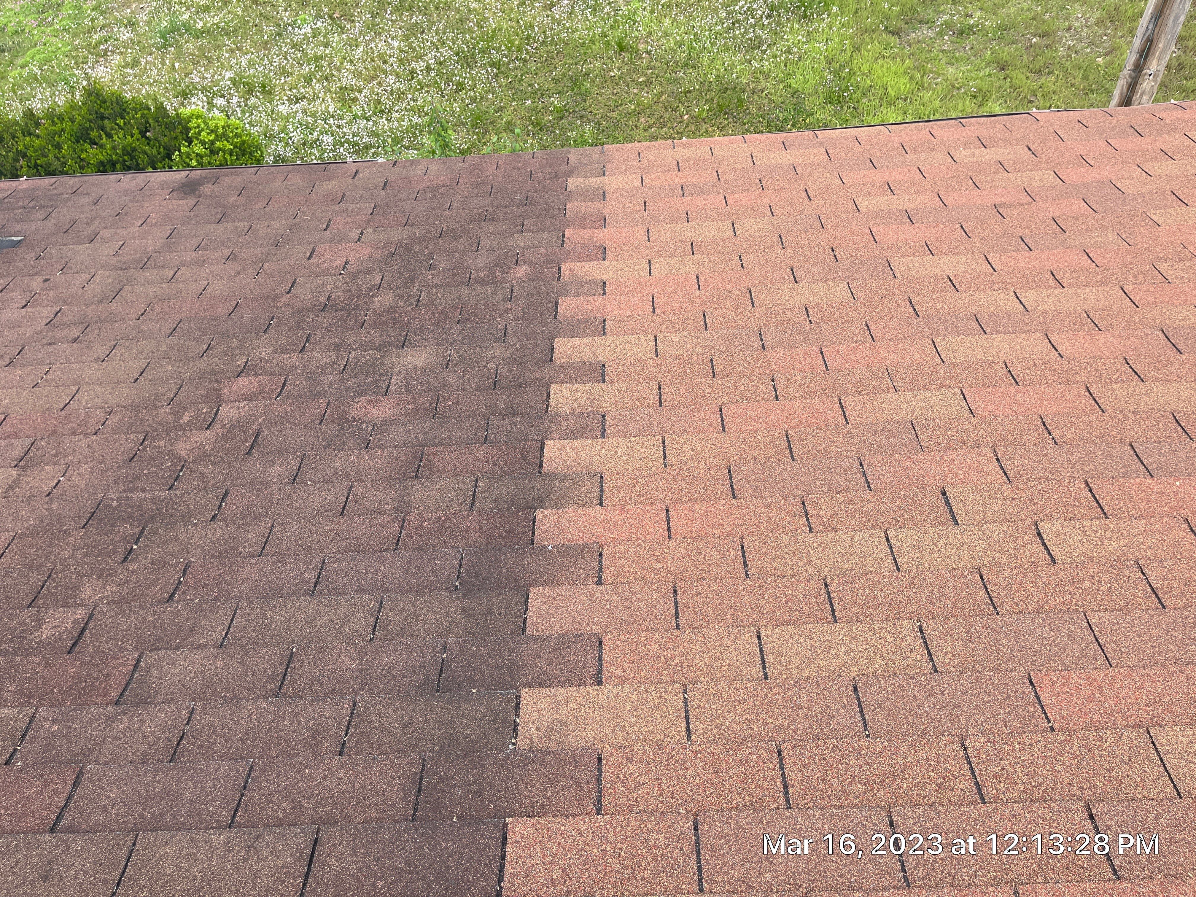 Storm Restoration Reroof: 25 Year 3-Tab Shingle by Hostetler Roofing