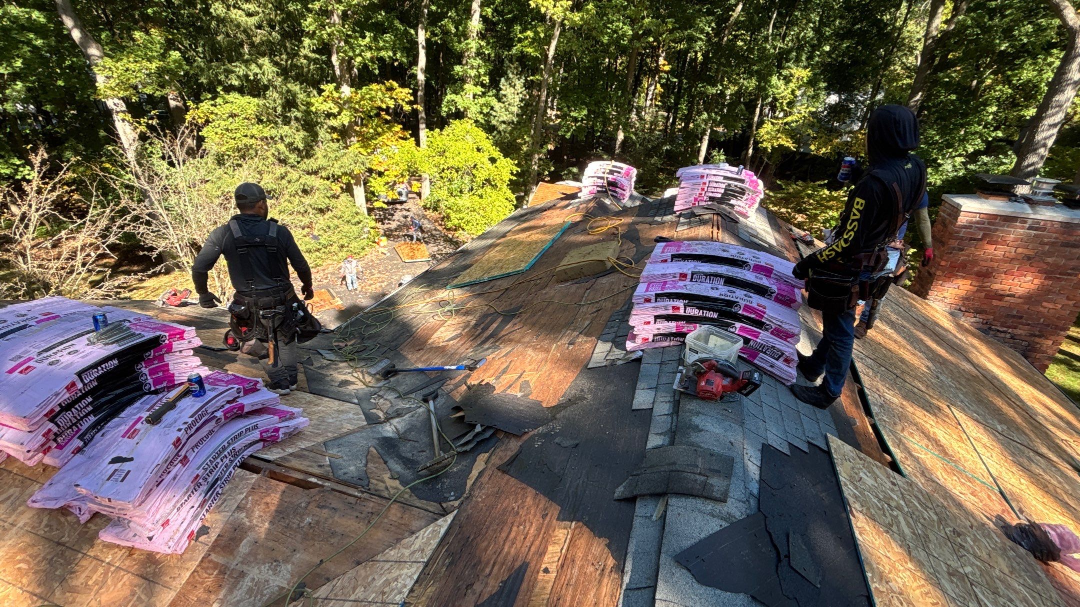 Roof Replacement using Owens Corning Slatestone Gray by 180 Contractors