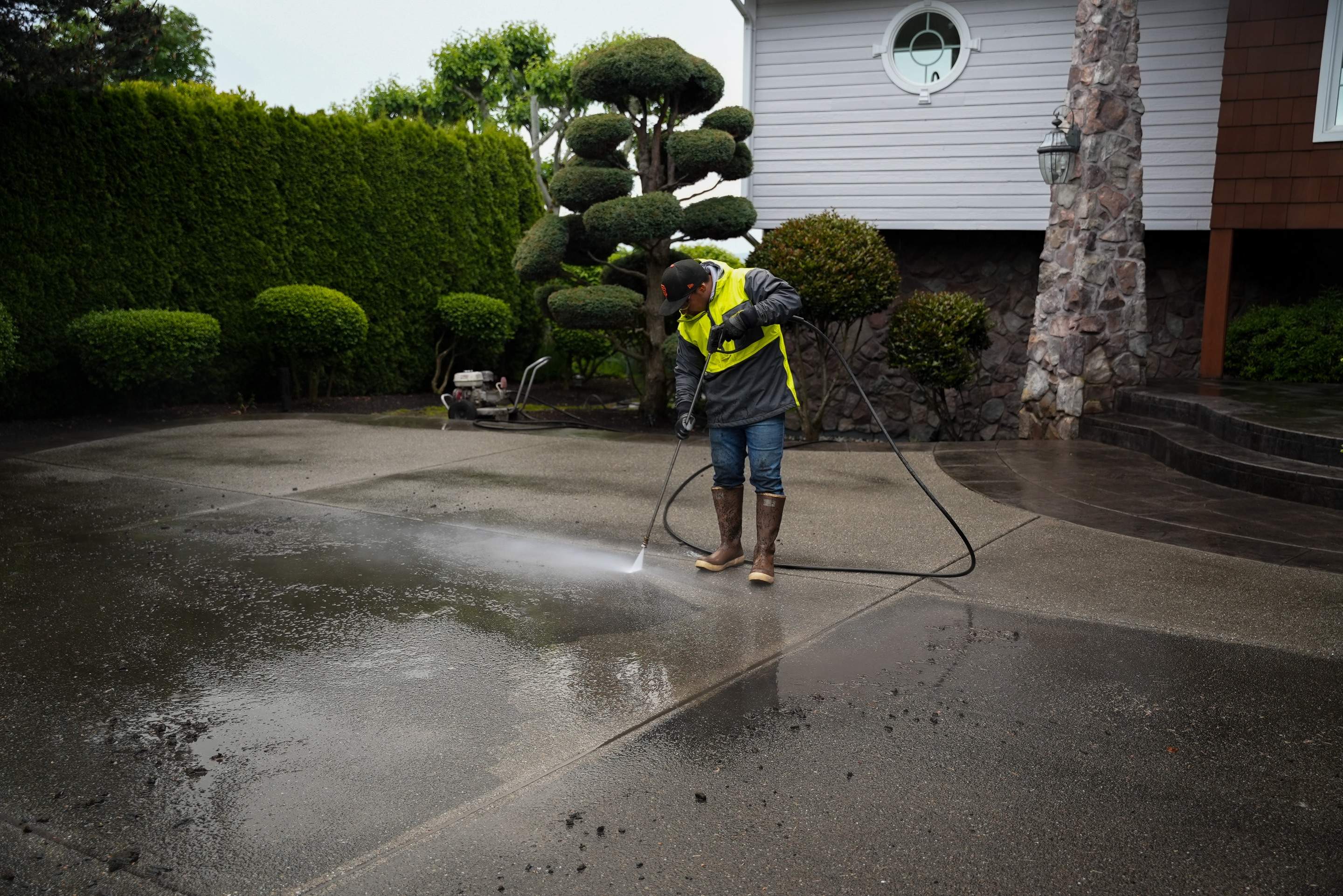 Jim | Concrete Sealer  by Jireh Asphalt & Concrete Inc 