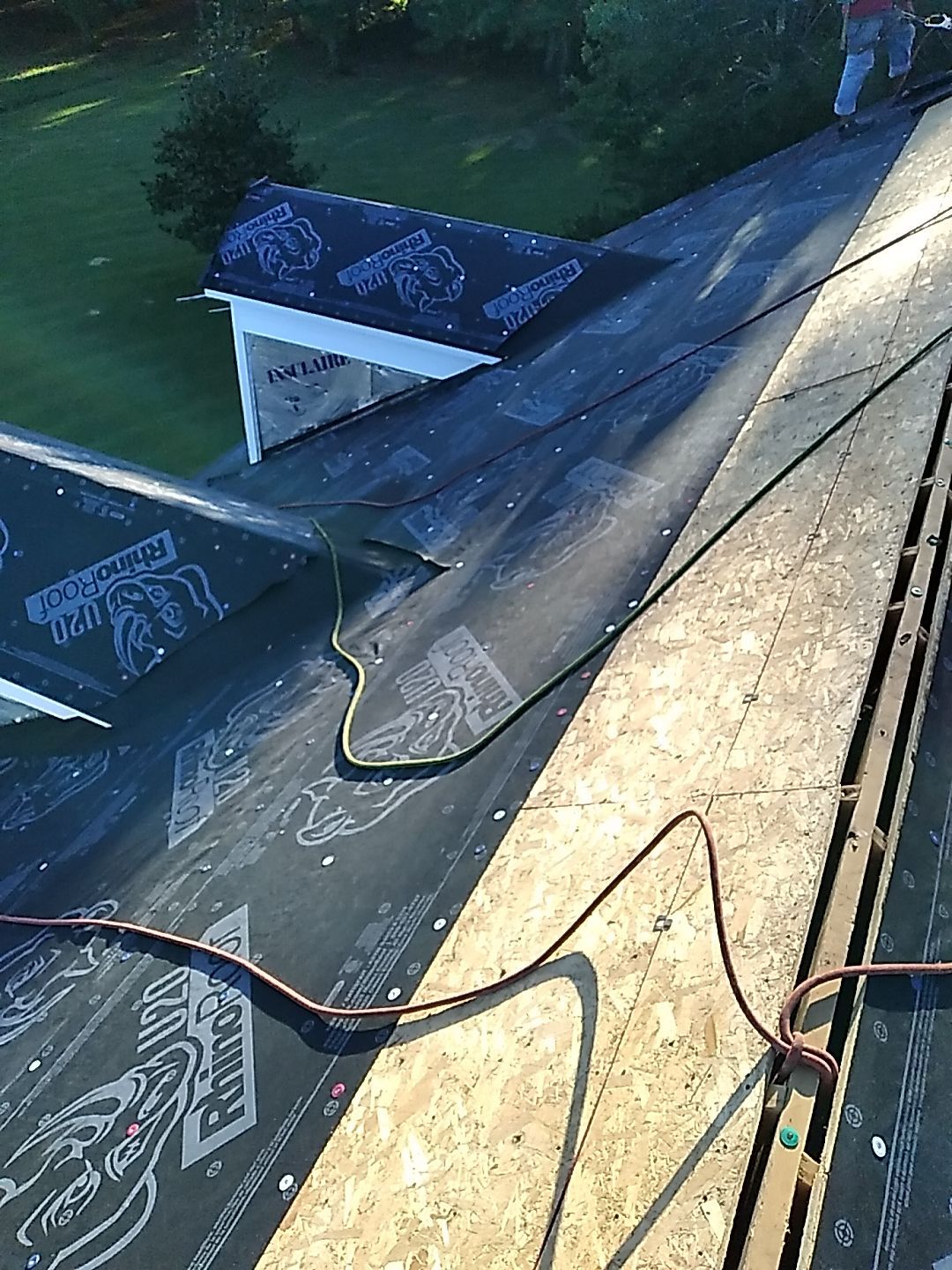 Residential Roofing Installation using Owens Corning Oakridge- Williamsburg Gray by Indigo State Roofing