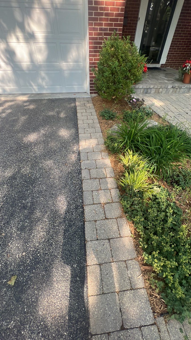 Brick paver clean, sand and seal.  using Surebond SB-1300 by Northern Power Washing LLC.