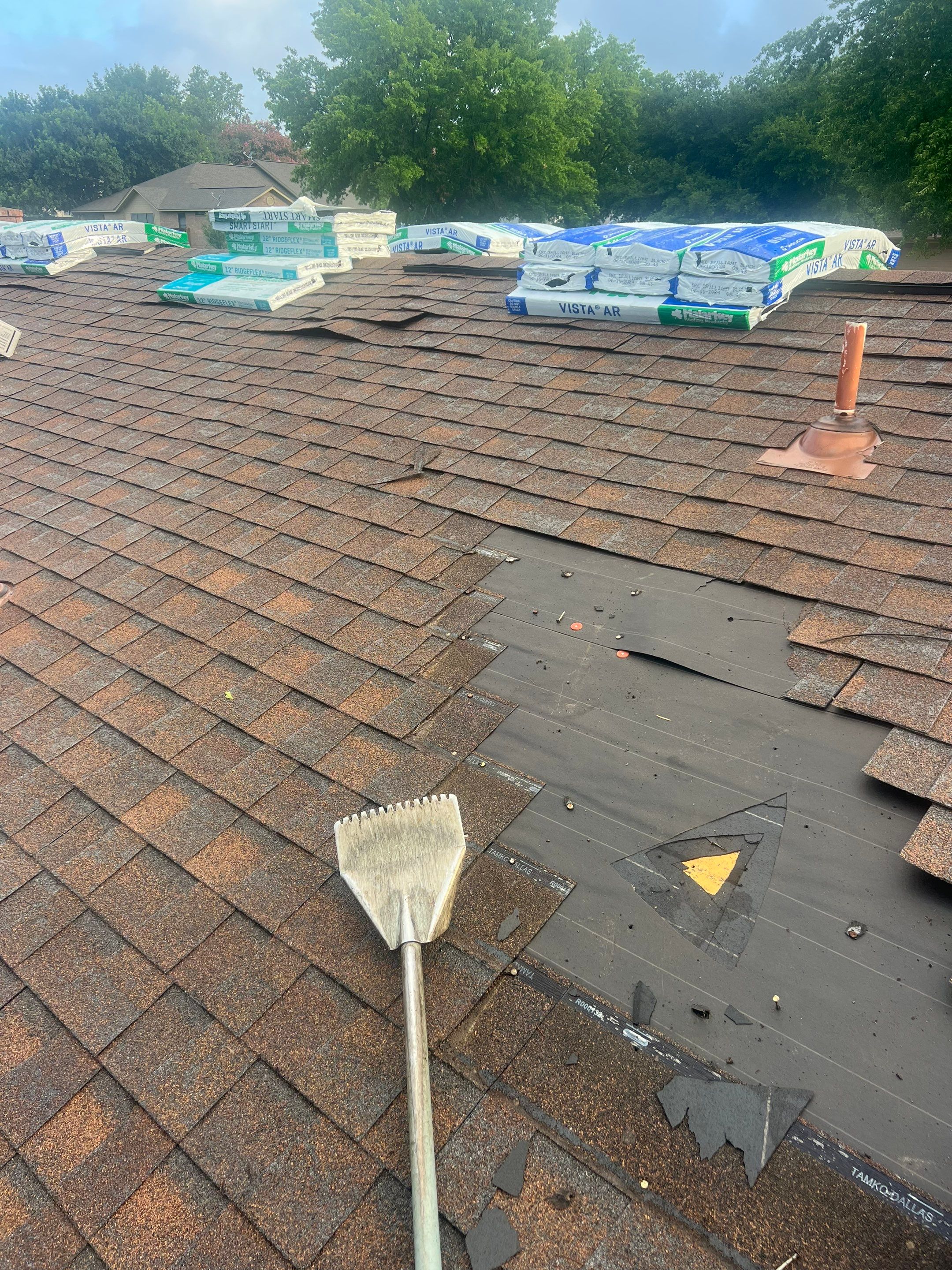 Hail Damage Restored & Upgraded to Class 4 Protection by Action Exteriors Austin
