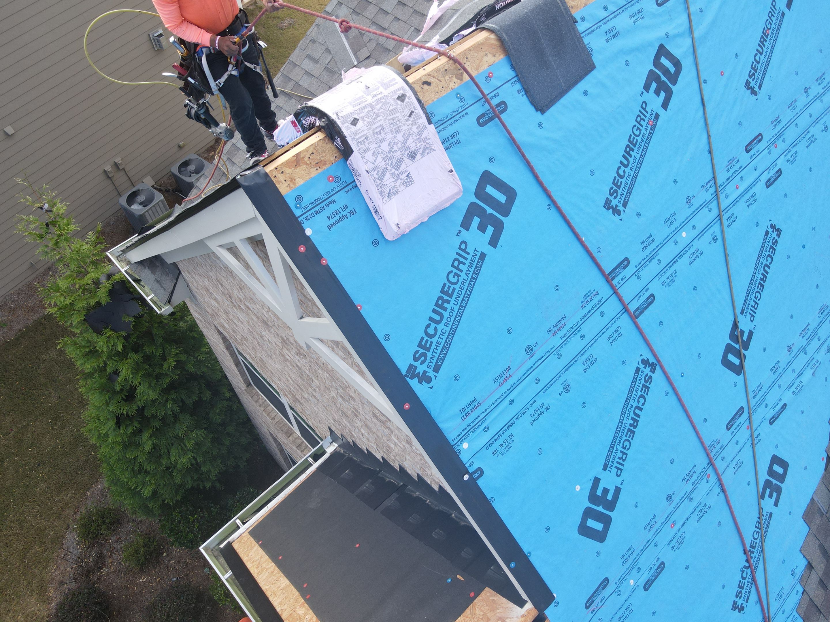Residential Roofing Installation using Owens Corning by Inspector Roofing and Restoration