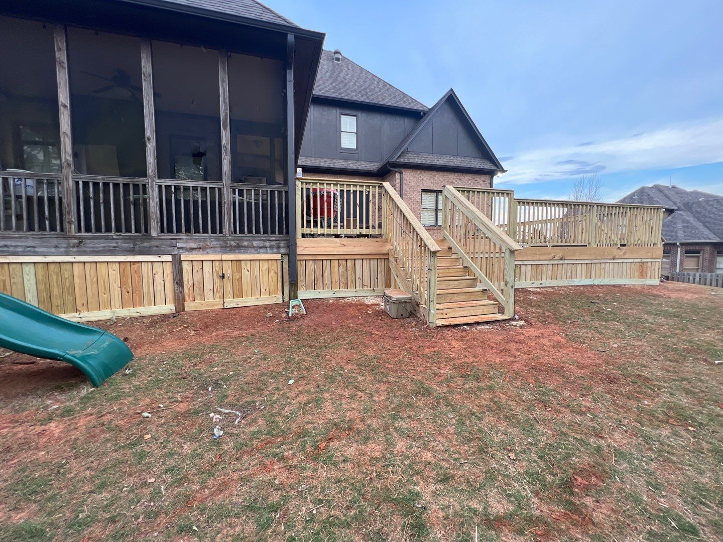 Scout Ridge - Deck Installation  by Pillar and Pine