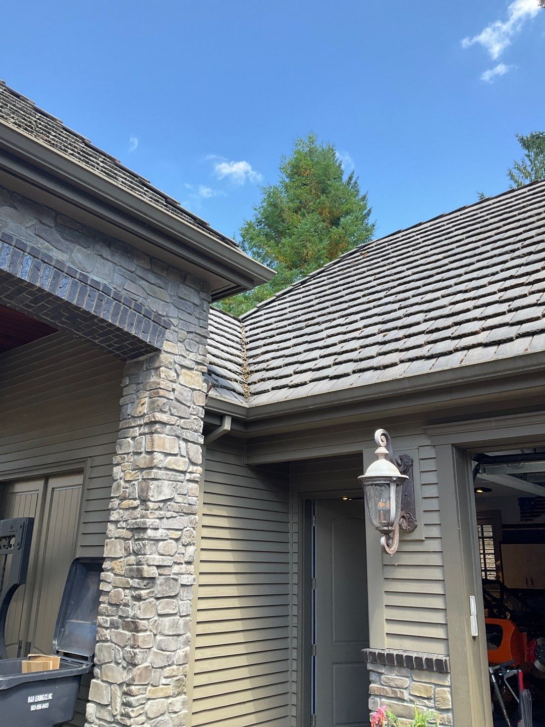 Moss Removal/ Treatment using Biocide by Willamette Outdoor Wash LLC