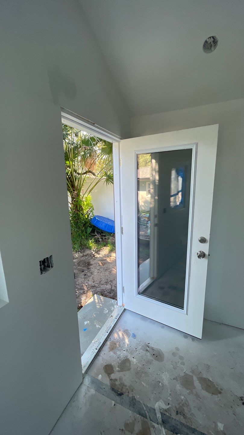Outdoor Office Shed Interior Remodel in Longwood: From Drywall to Paint by HandyMangum